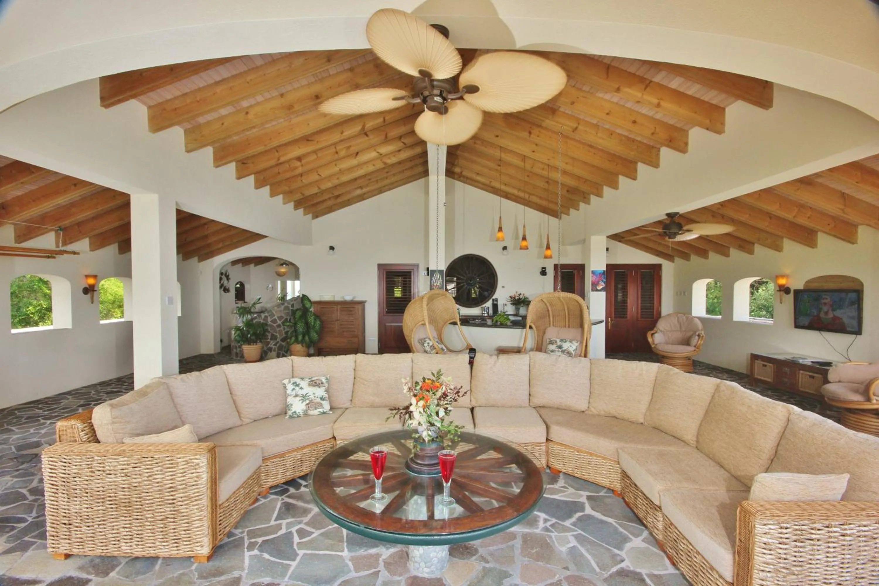 Shower in Tropical Hideaway