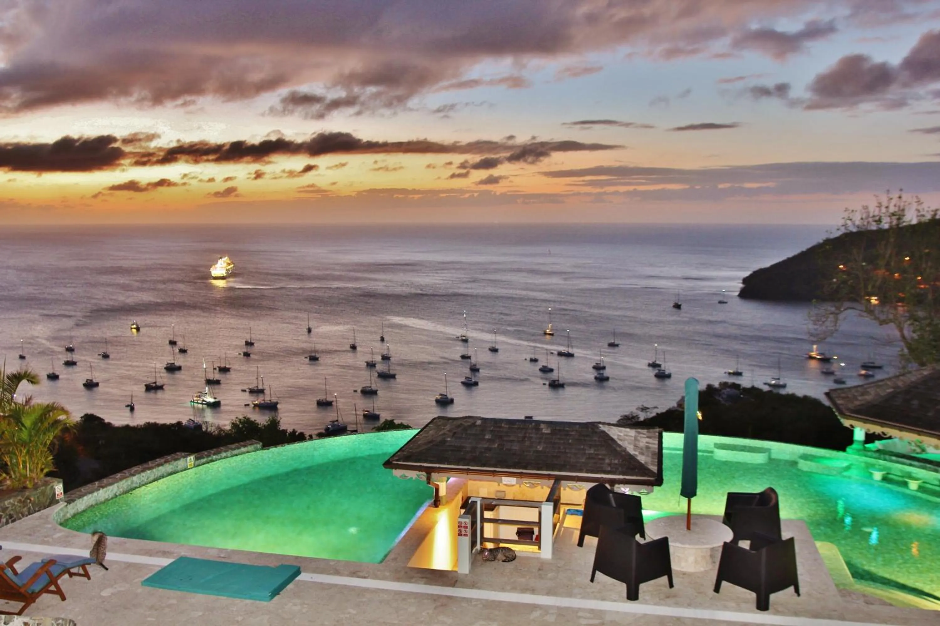Patio in Tropical Hideaway