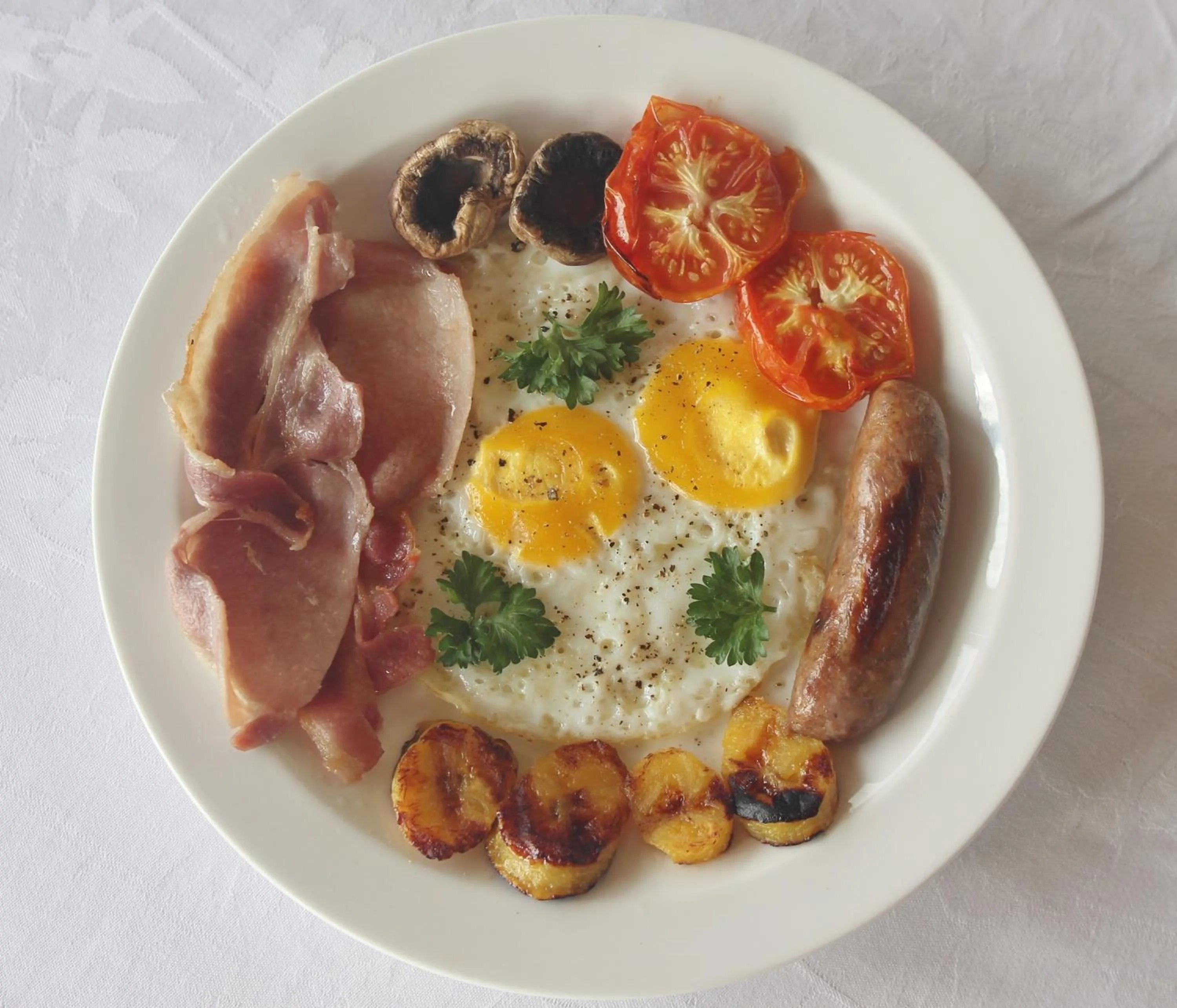 Food close-up in Tropical Hideaway