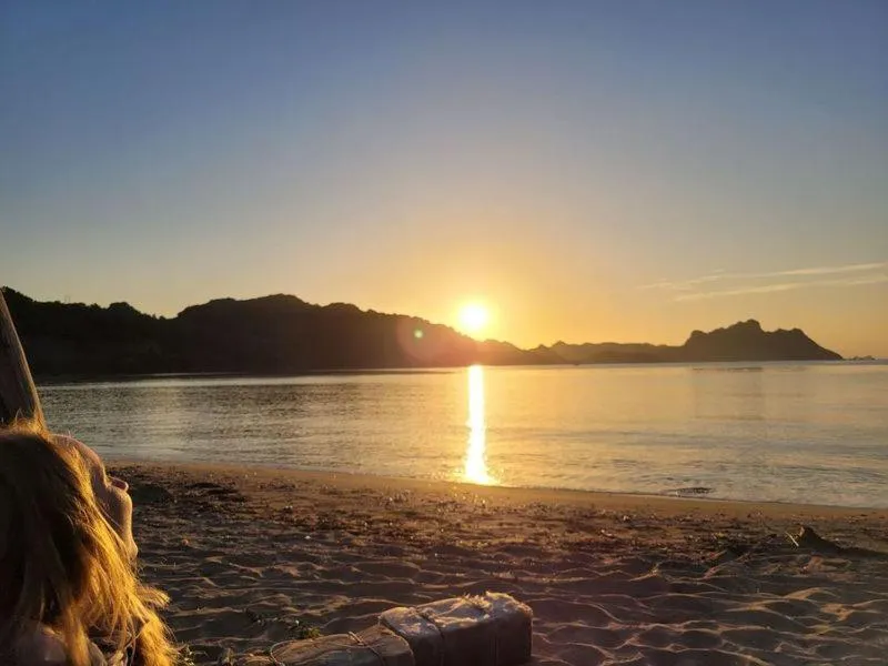 Sea view in Woodstock Beach Camp