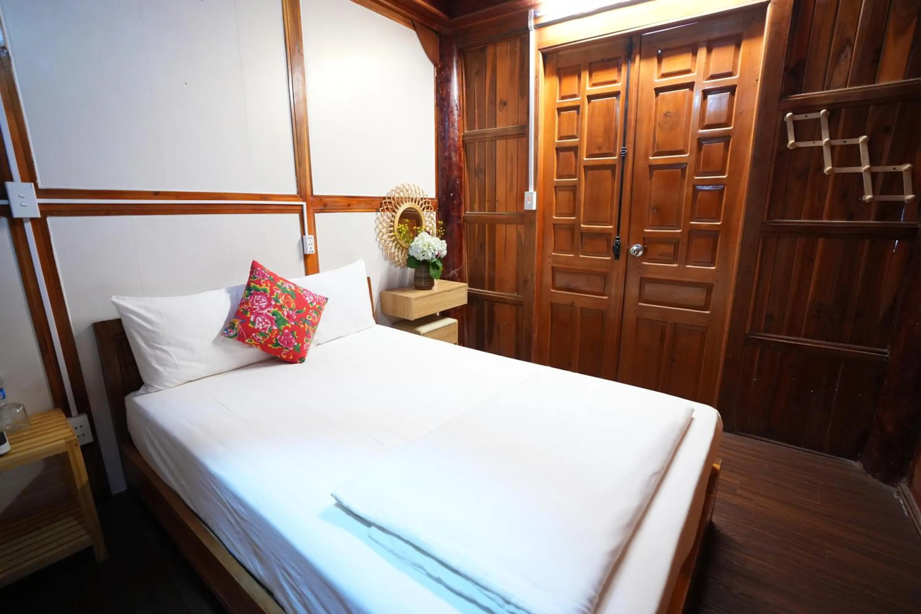 Bed in Woodstock Beach Camp