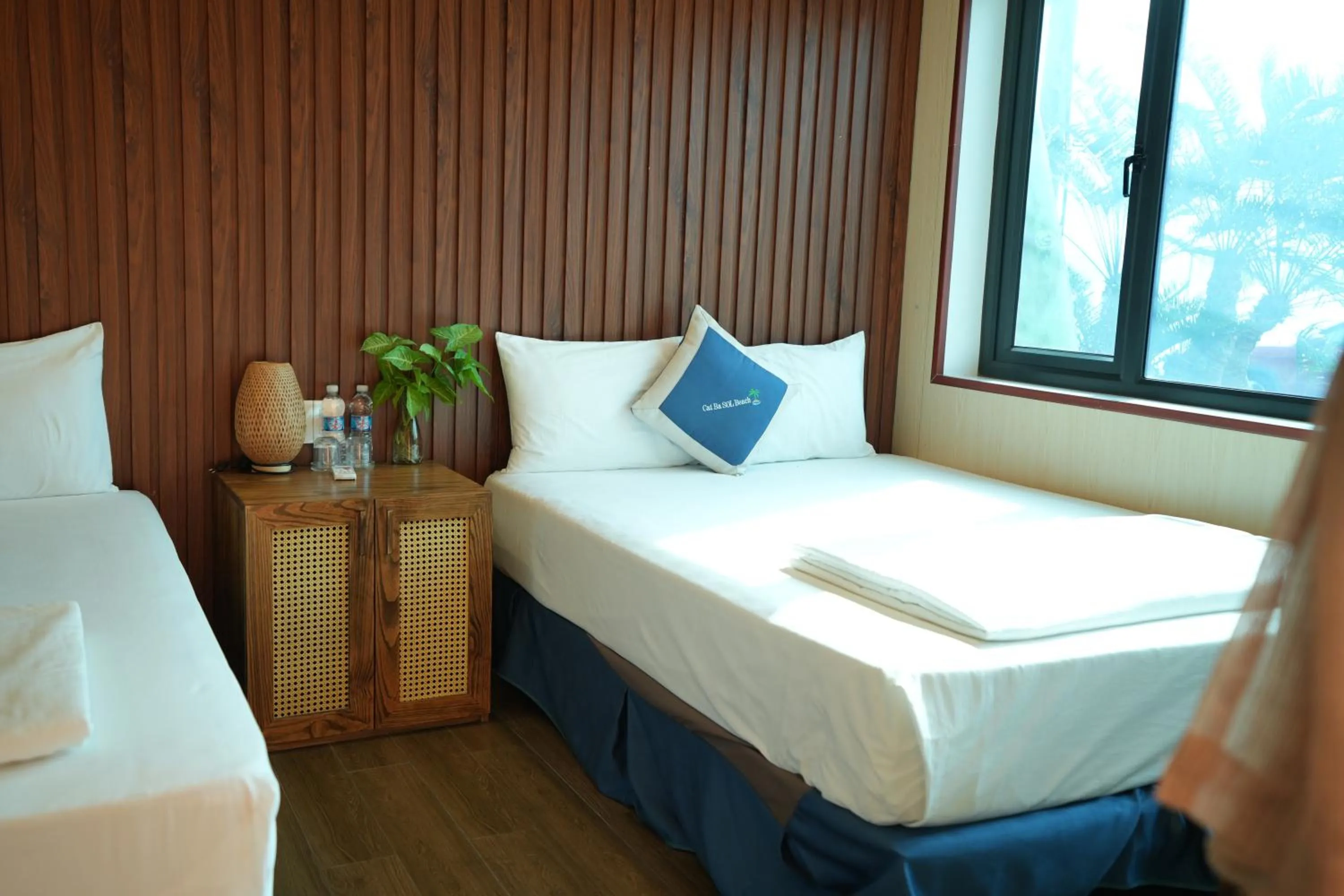 Bed in Woodstock Beach Camp