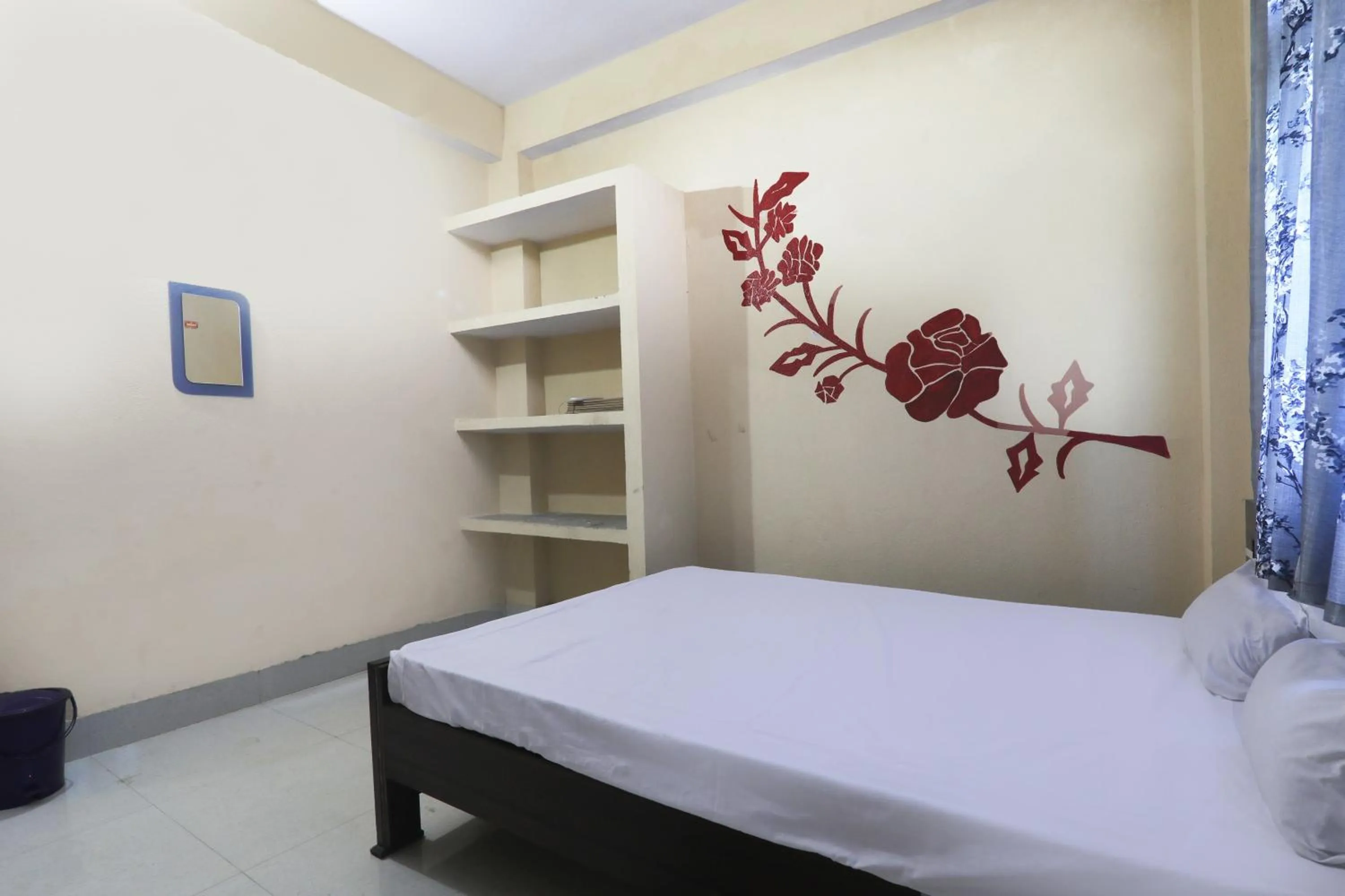 Bedroom, Bed in Hotel O OM Guest House