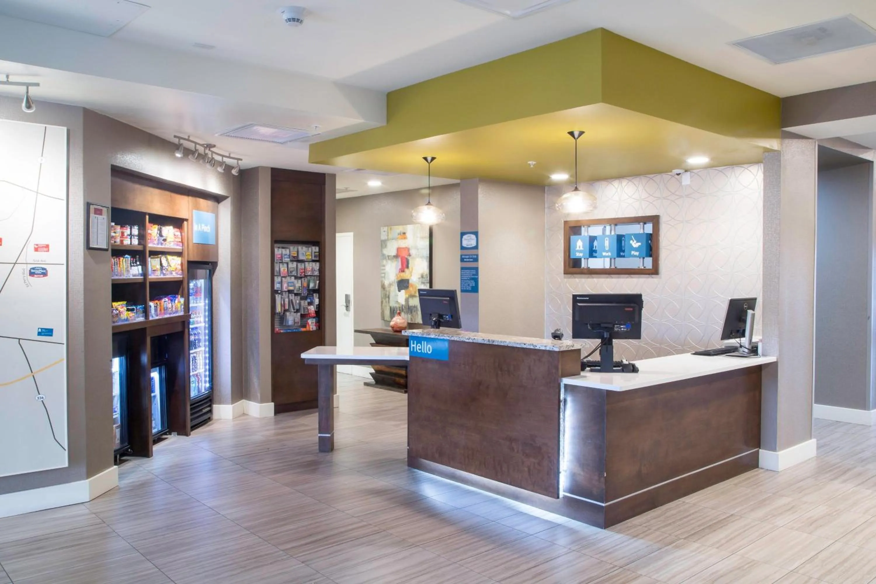 Lobby or reception in TownePlace Suites by Marriott Oxford