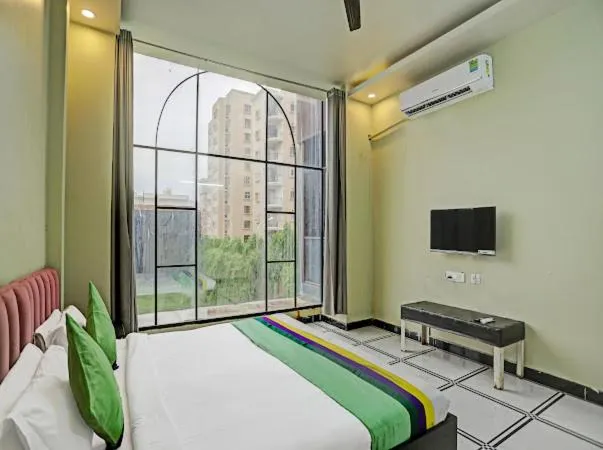 Bed in Expo View Residency