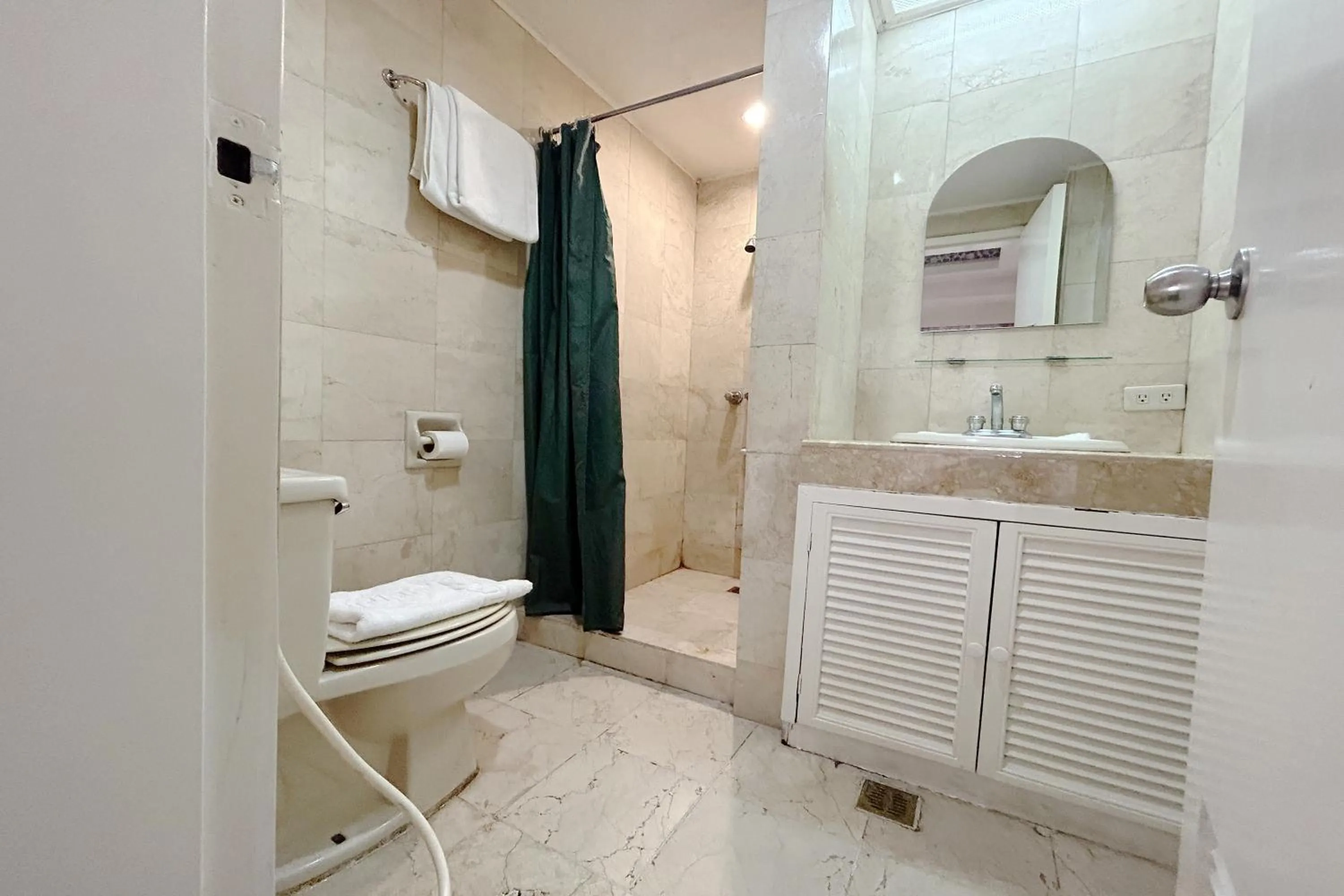 Bathroom in Sunette Tower Suites Makati