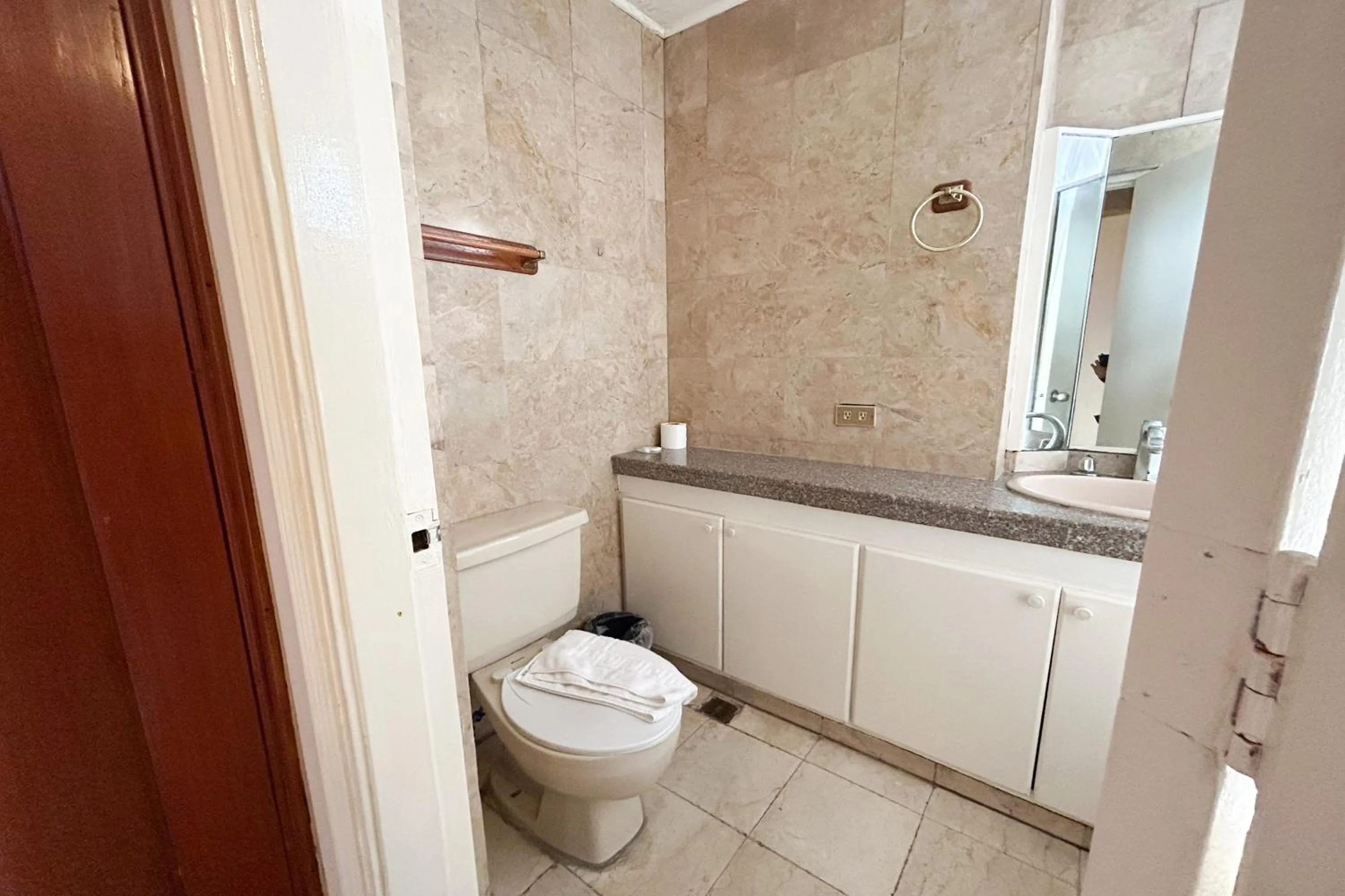 Bathroom in Sunette Tower Suites Makati