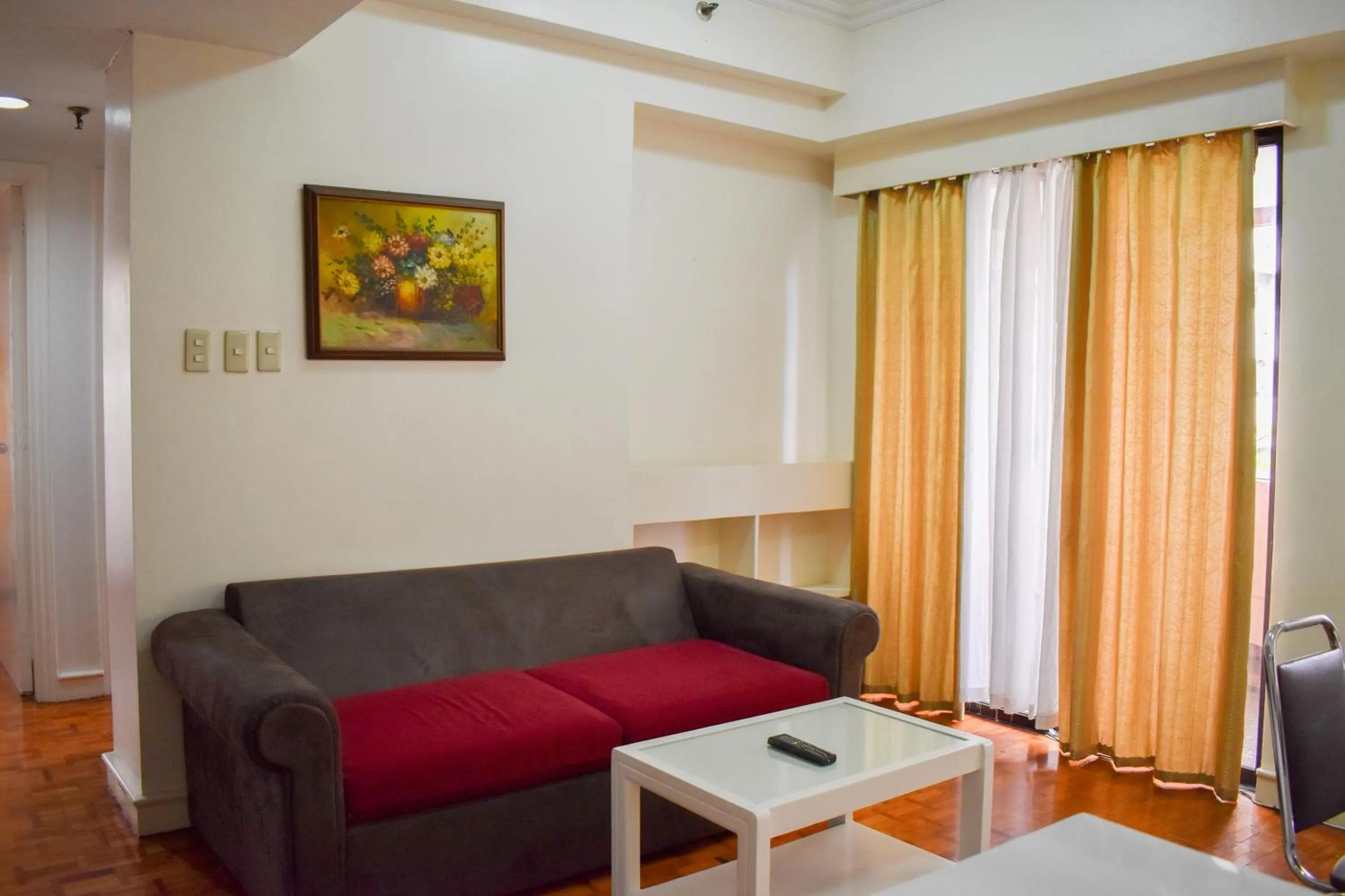 Living room in Sunette Tower Suites Makati