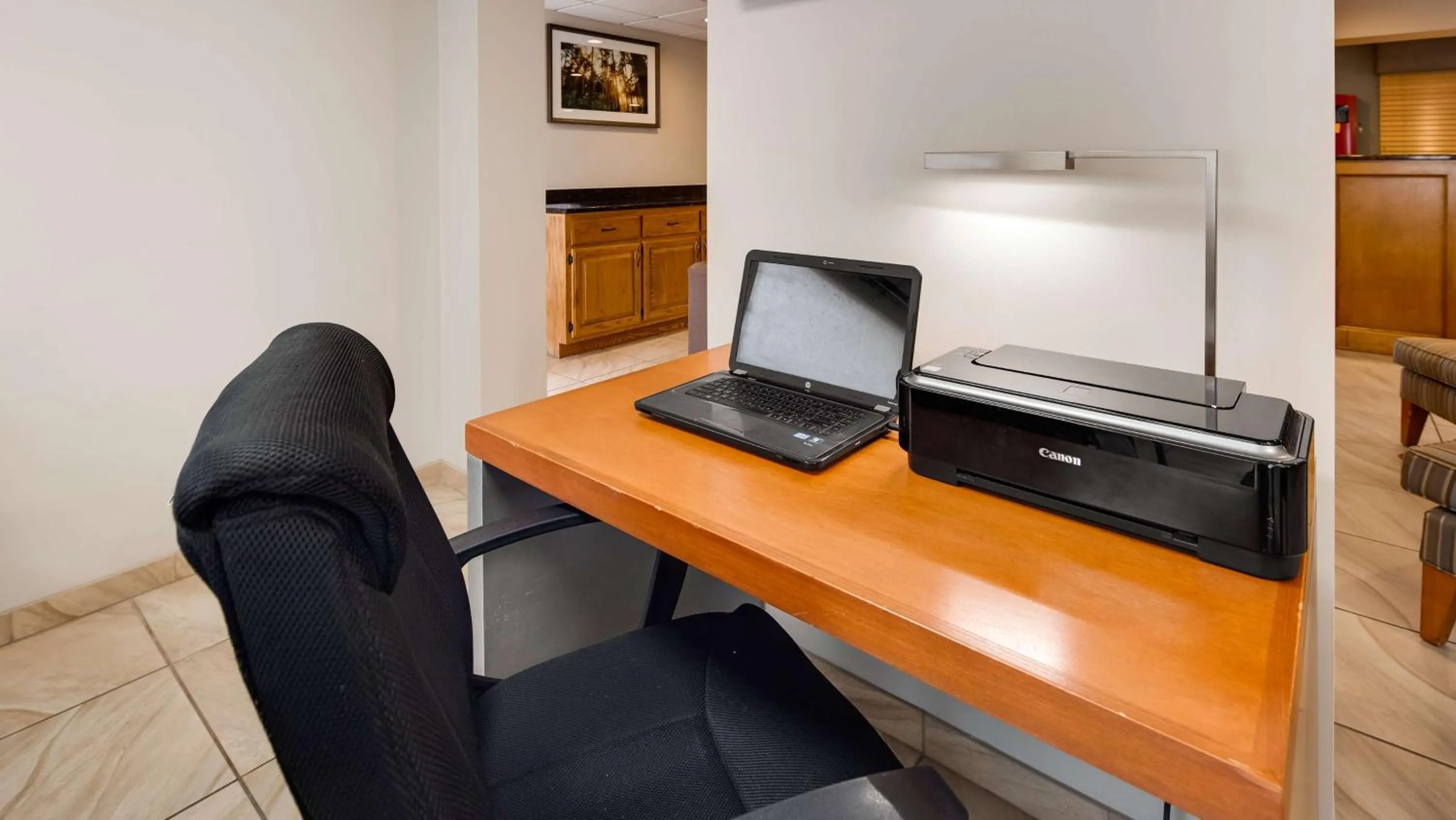 On site in Best Western of Murphy