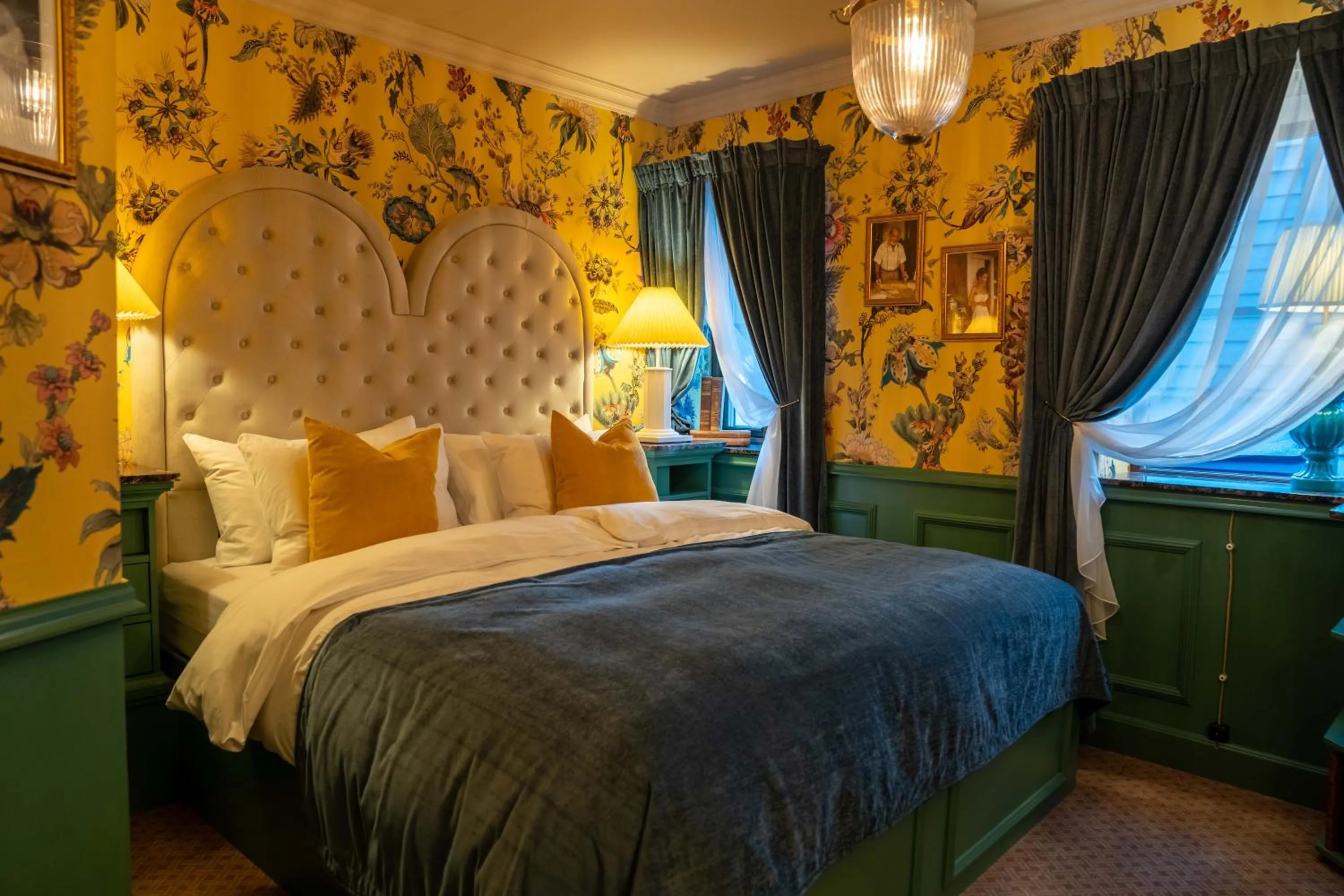 Bed in Charmante Skostredet Hôtel