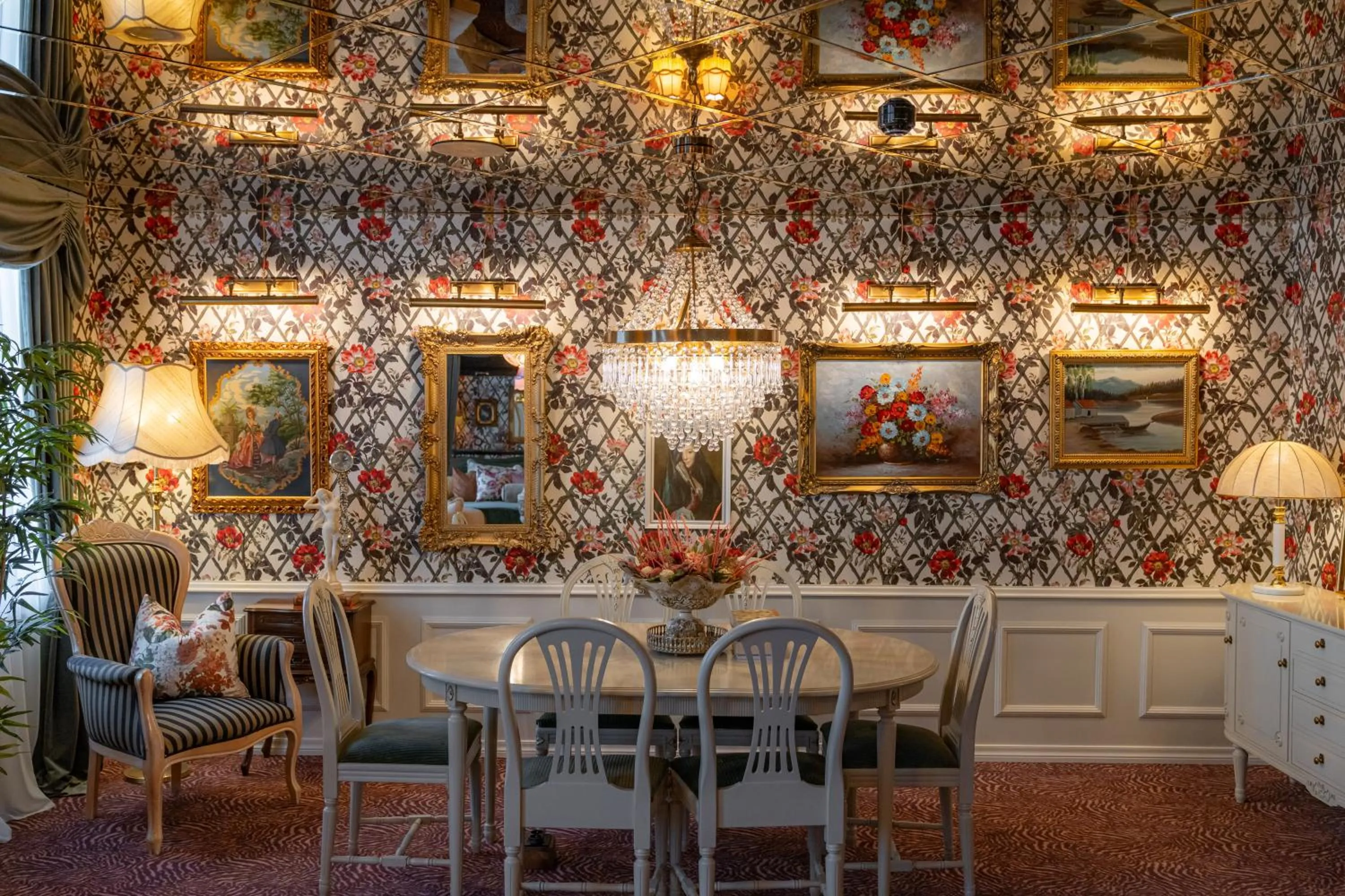 Living room in Charmante Skostredet Hôtel