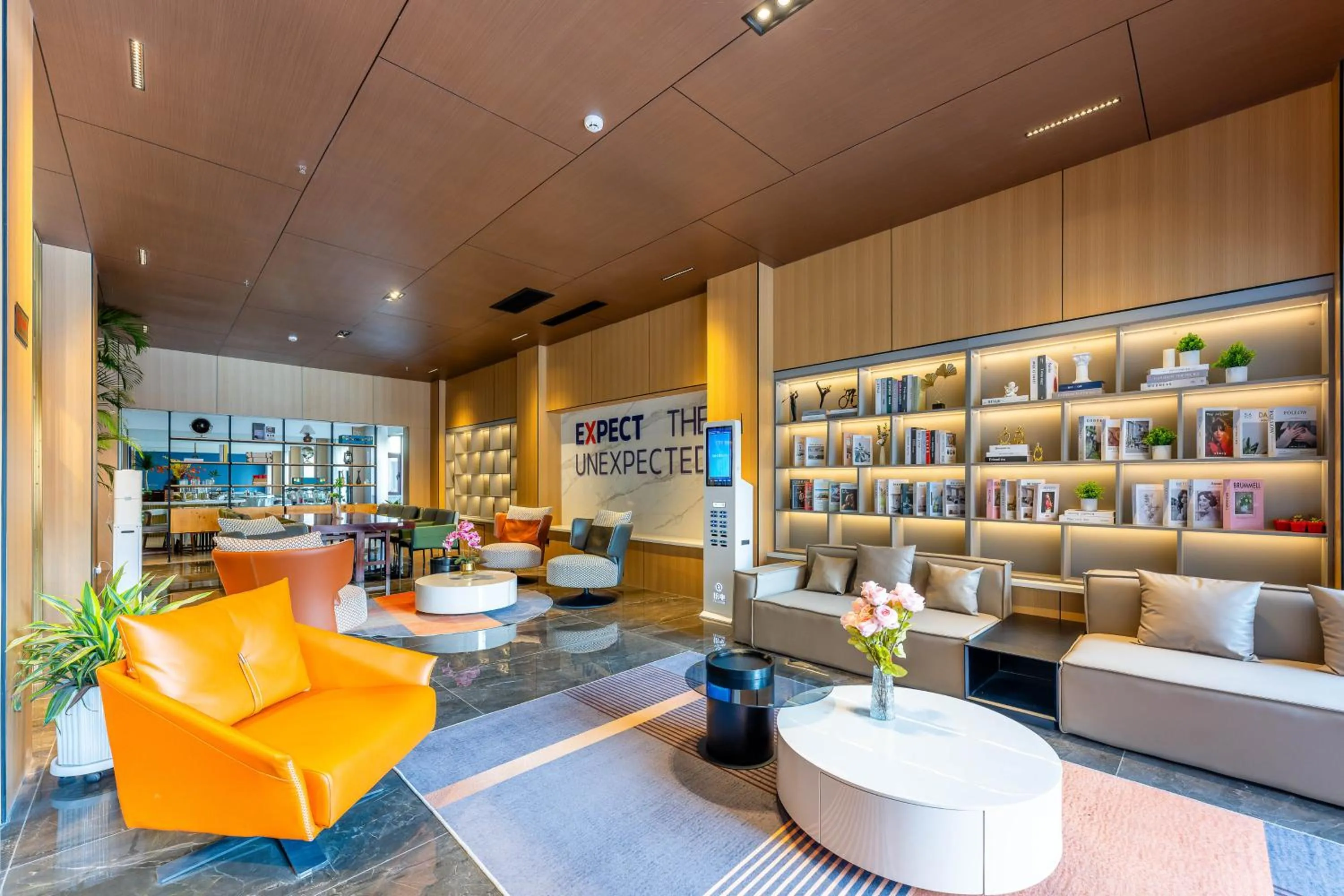 Seating area in Holiday Inn Express Lanzhou Zhengning Road by IHG