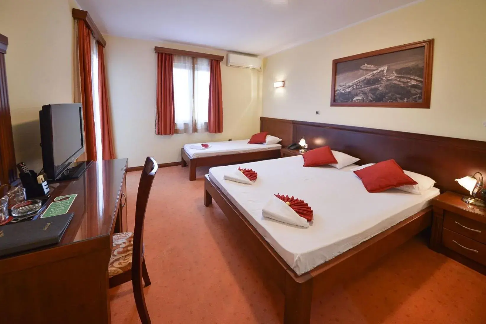 Standard Triple Room With Terrace and Sea View in Dolce Vita Standard Triple Room With Terrace and Sea View in Dolce Vita