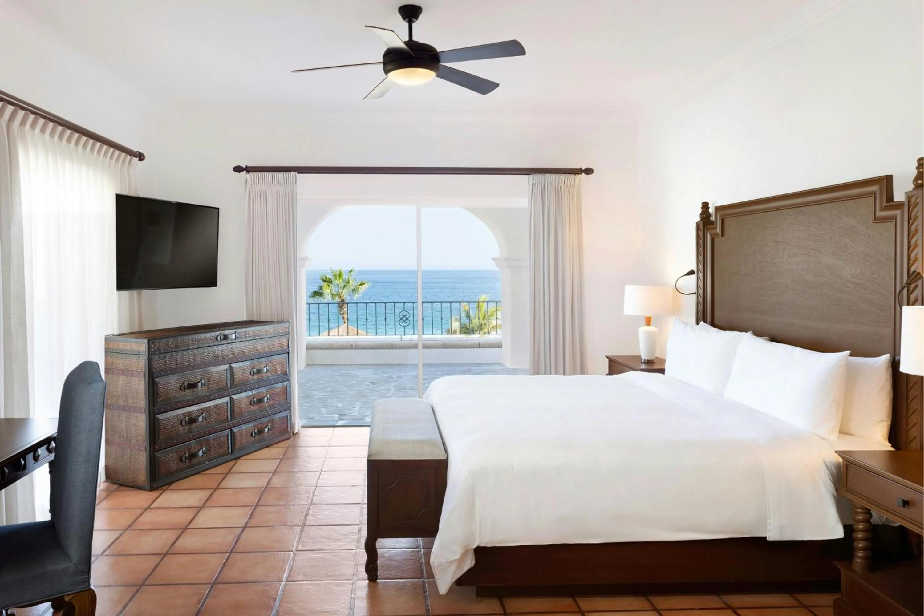 Bedroom, Bed in Hacienda del Mar Los Cabos, an Autograph Collection All-Inclusive Resort