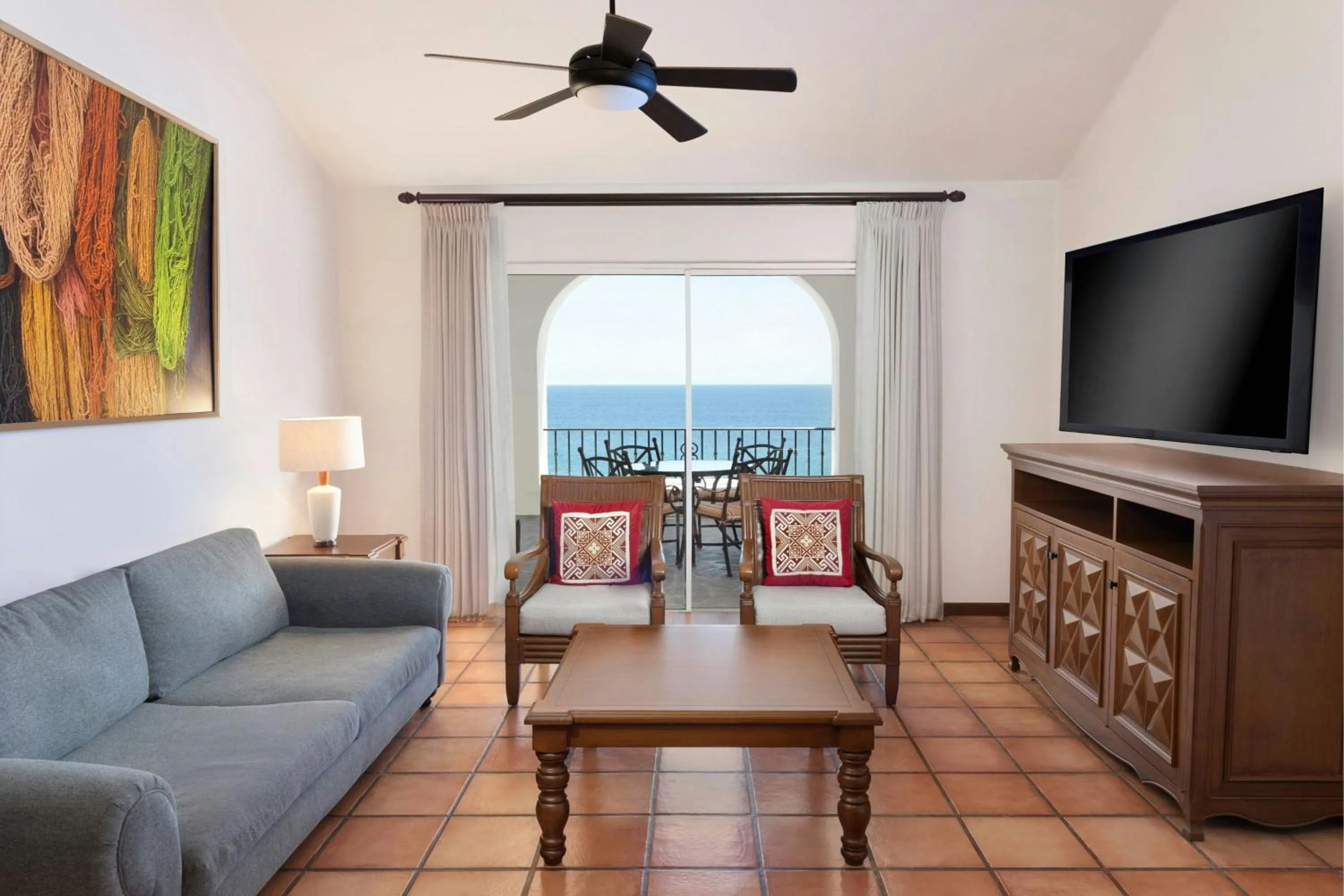 Living room in Hacienda del Mar Los Cabos, an Autograph Collection All-Inclusive Resort