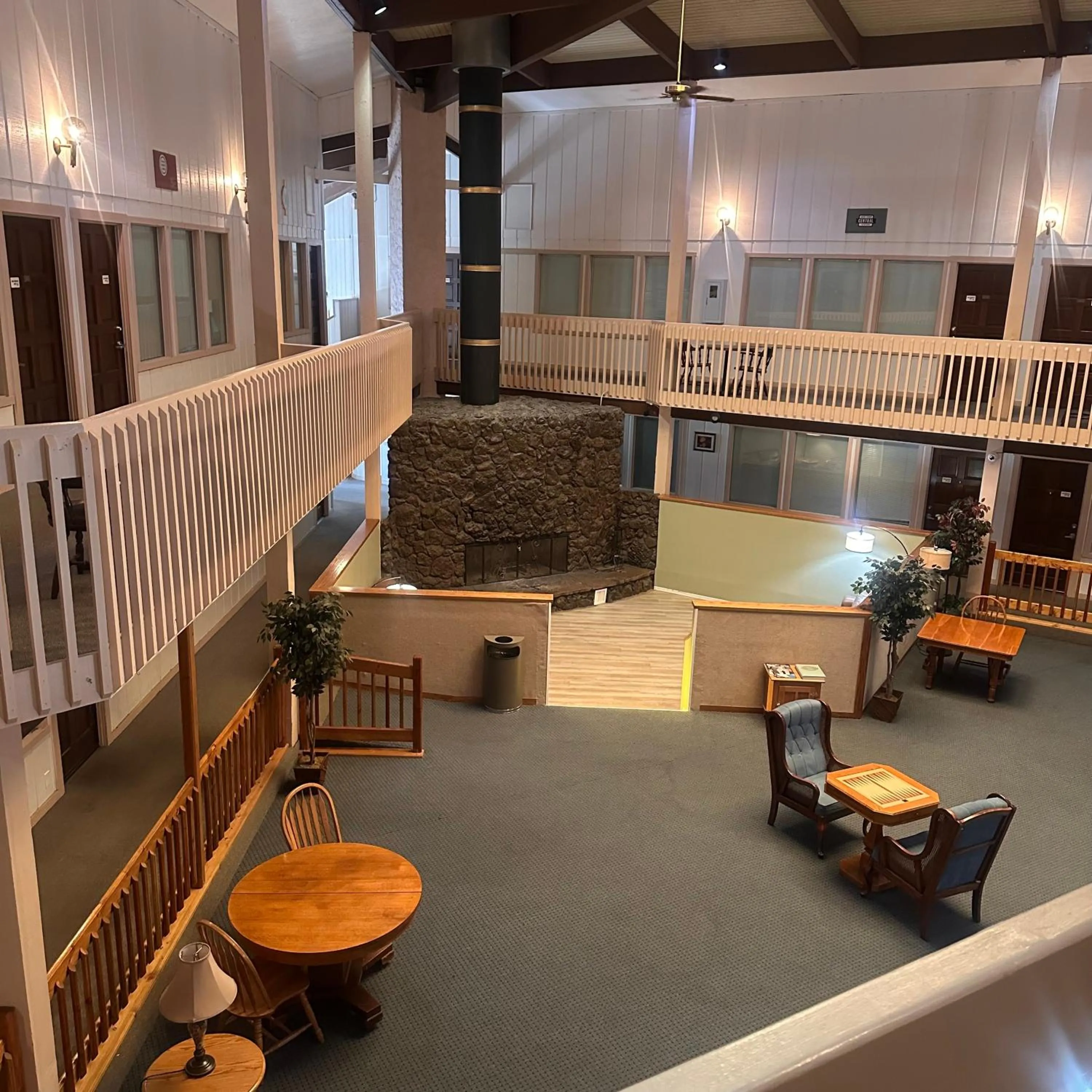 Seating area in Roundhouse Resort