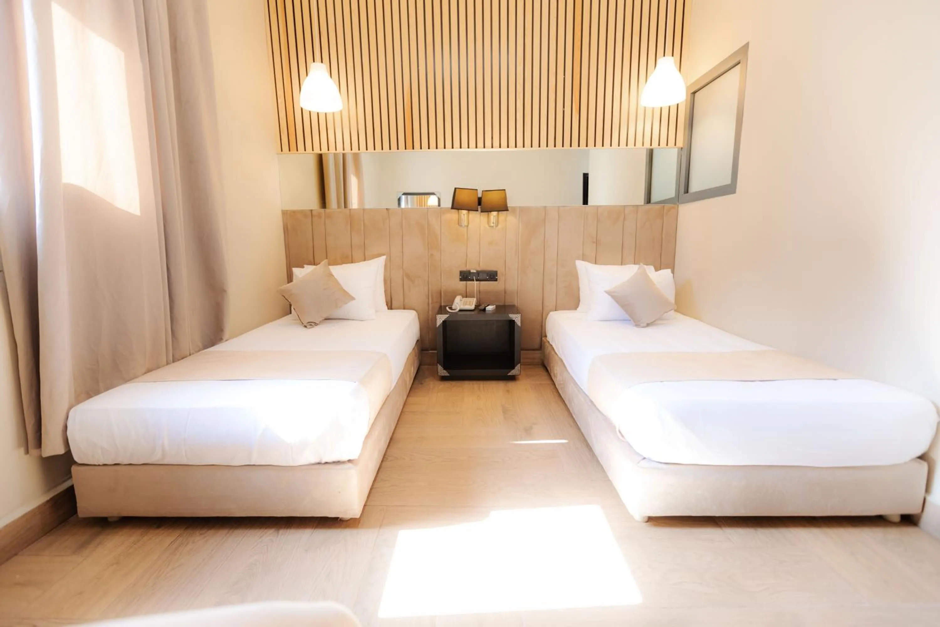 Bed in Ennesma Hotel