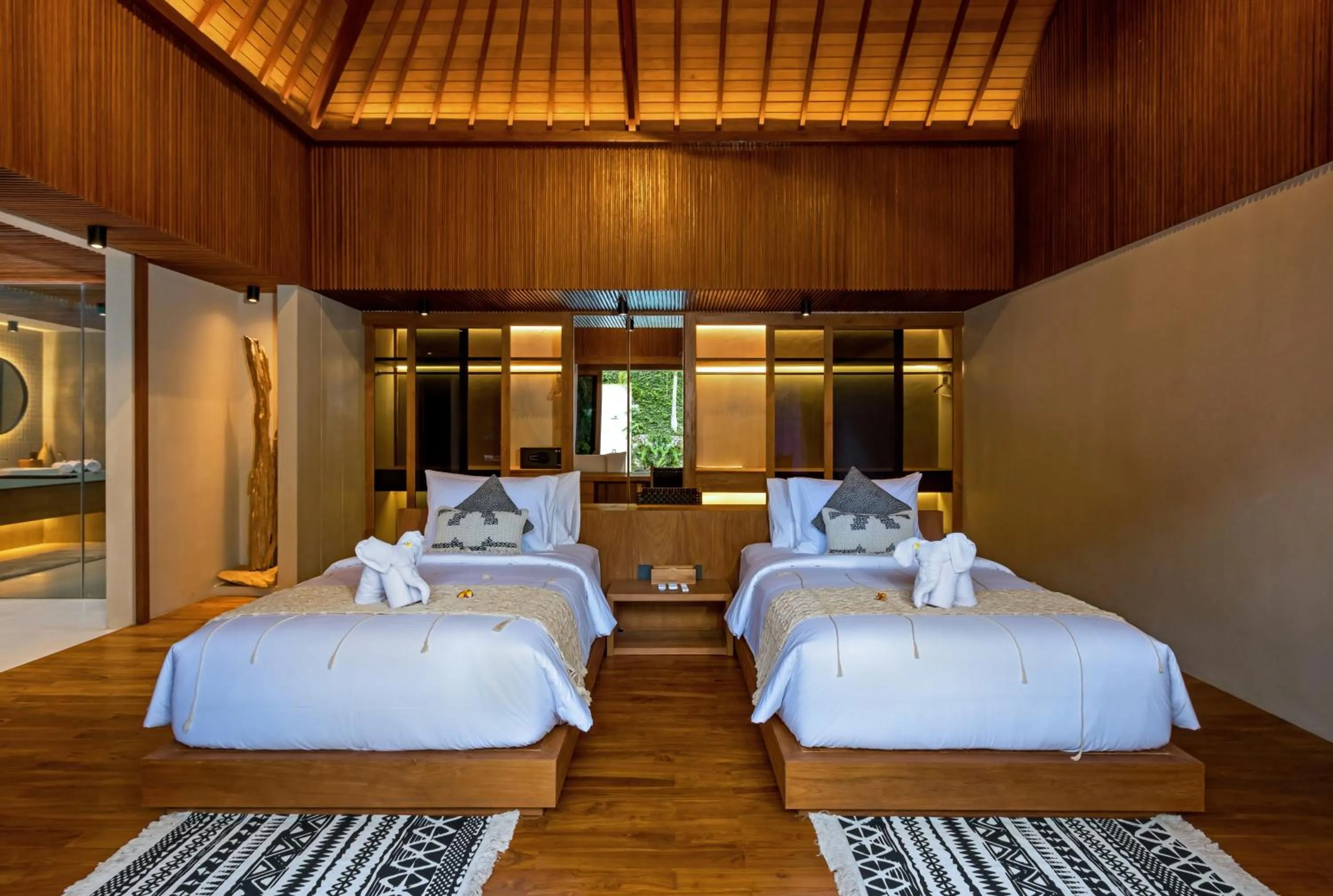 Bedroom, Bed in Navya Villas