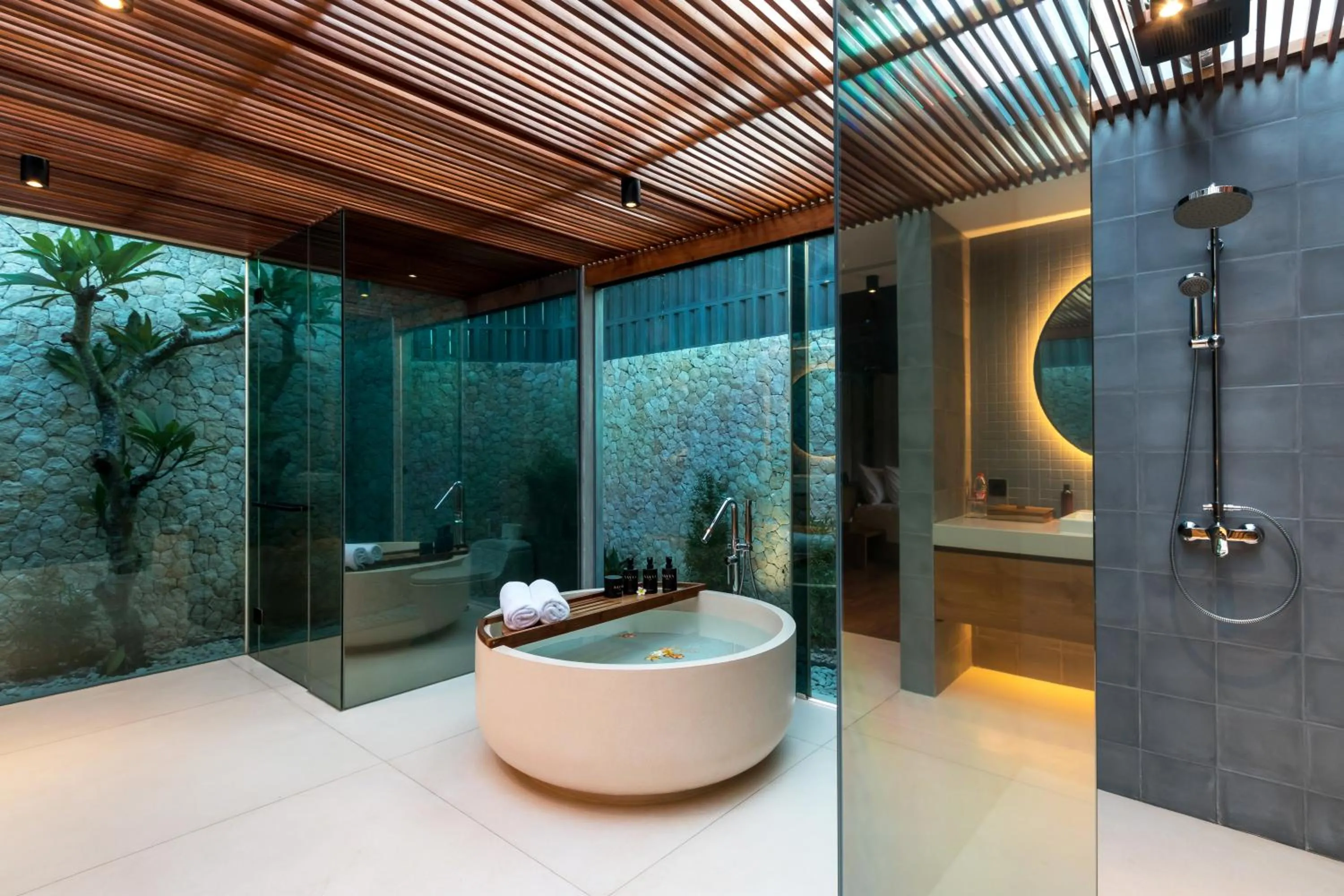 Bathroom in Navya Villas