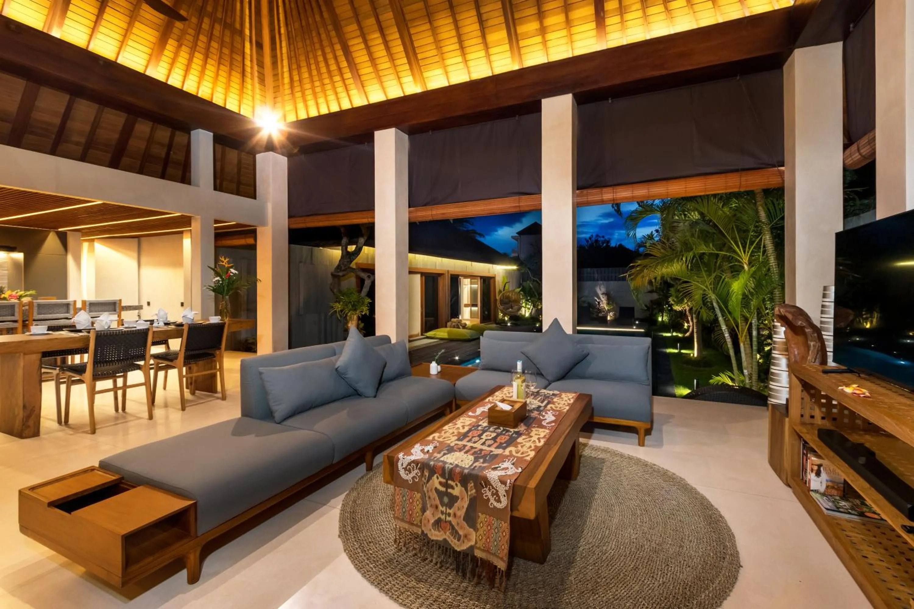 Living room in Navya Villas