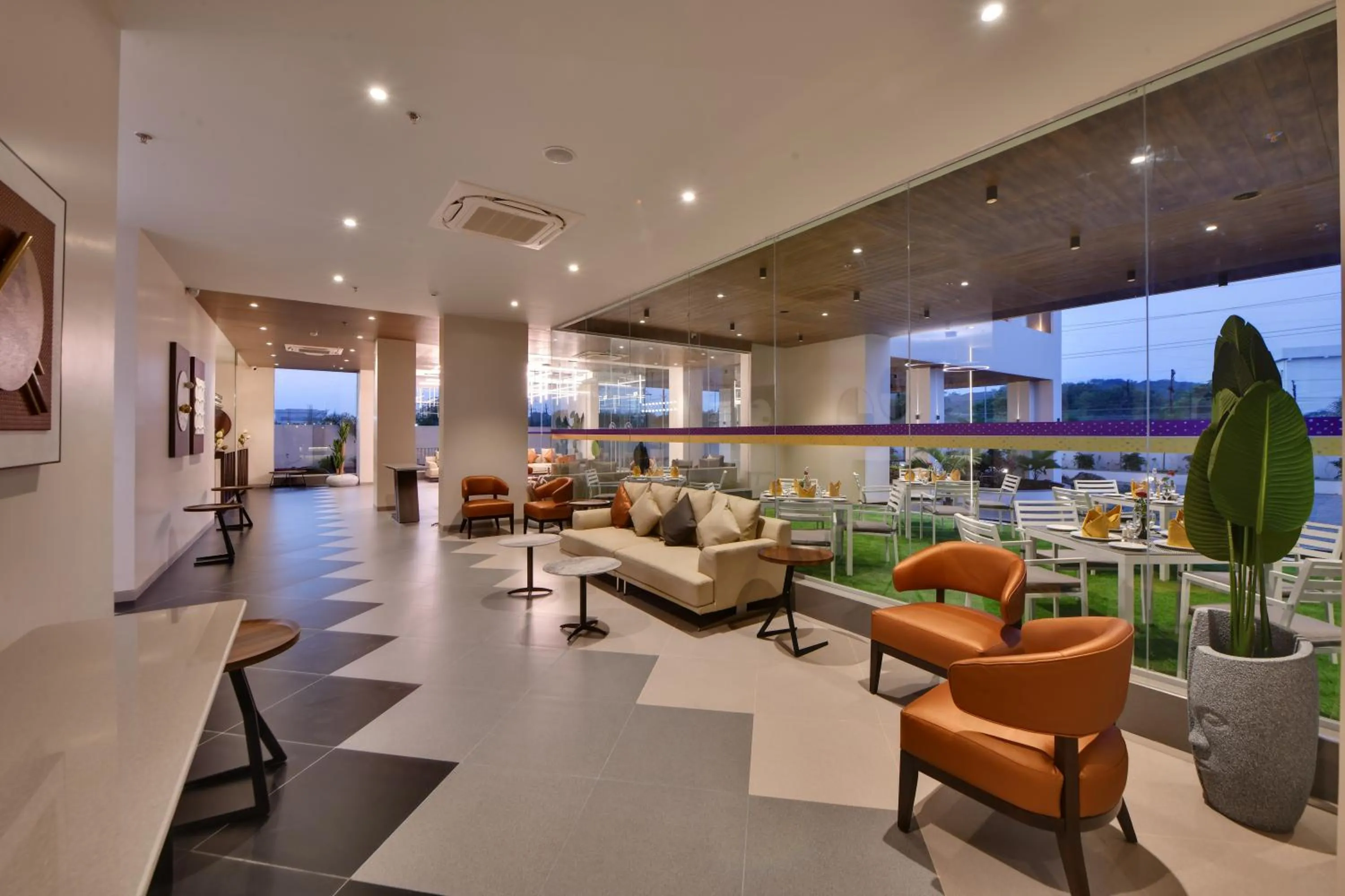 Property building in Click Hotel Pithampur