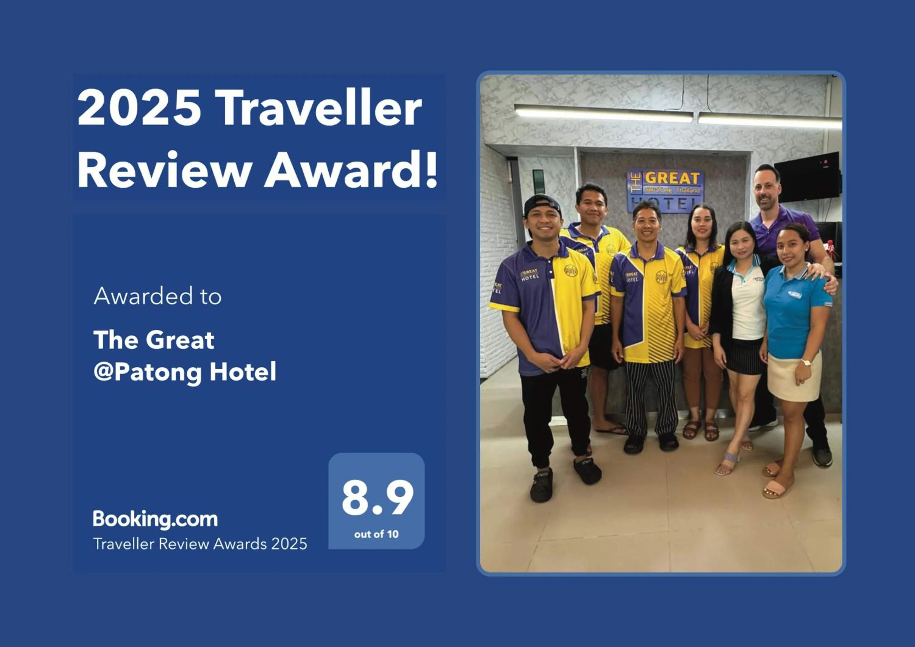 Staff in The Great @Patong Hotel