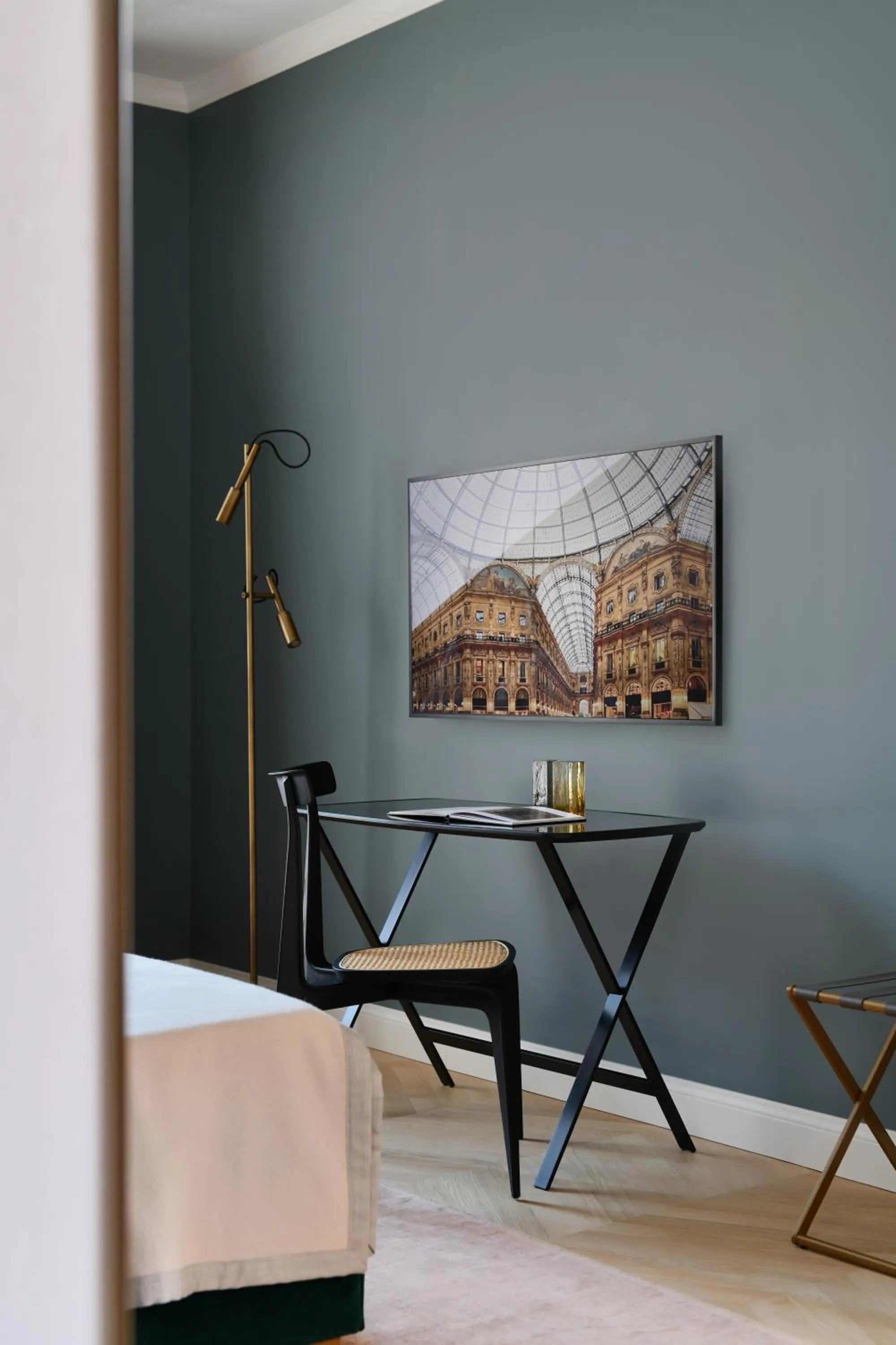 Seating area in Casa Brivio