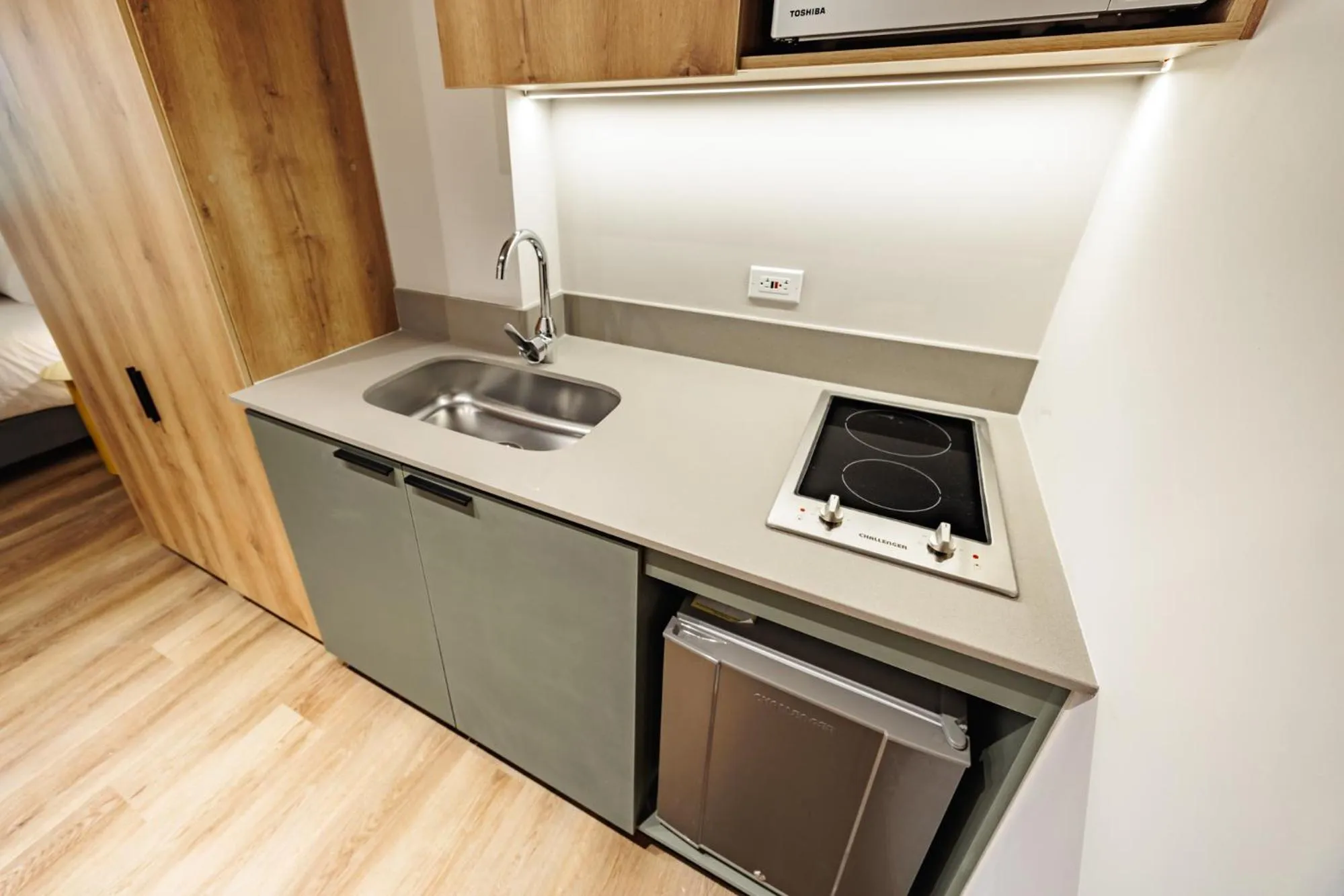 Kitchen or kitchenette in The Somos Central Hotel Poblado