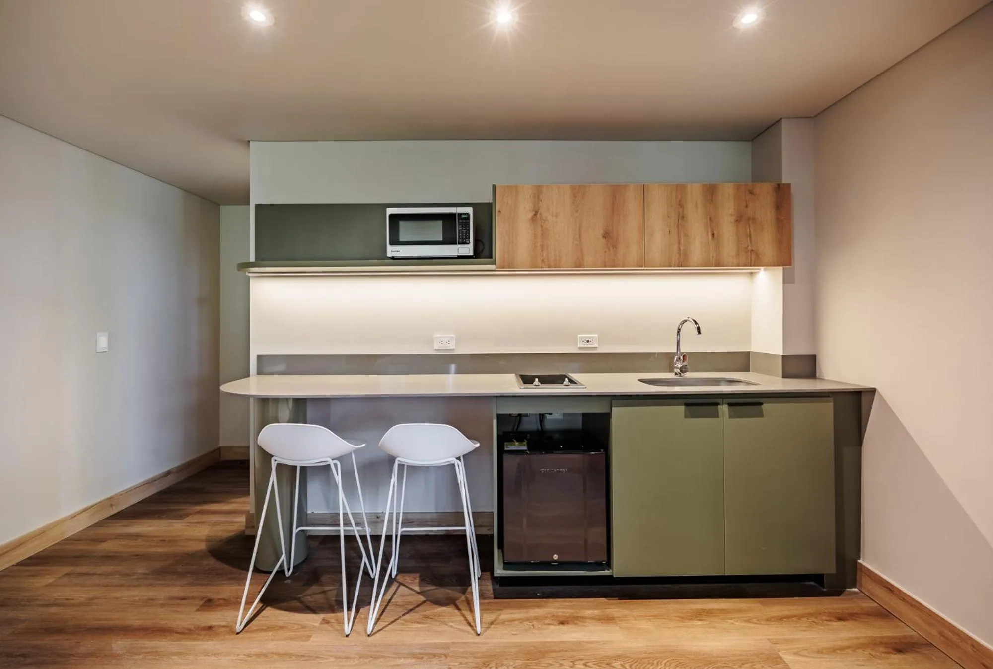 Kitchen or kitchenette in The Somos Central Hotel Poblado