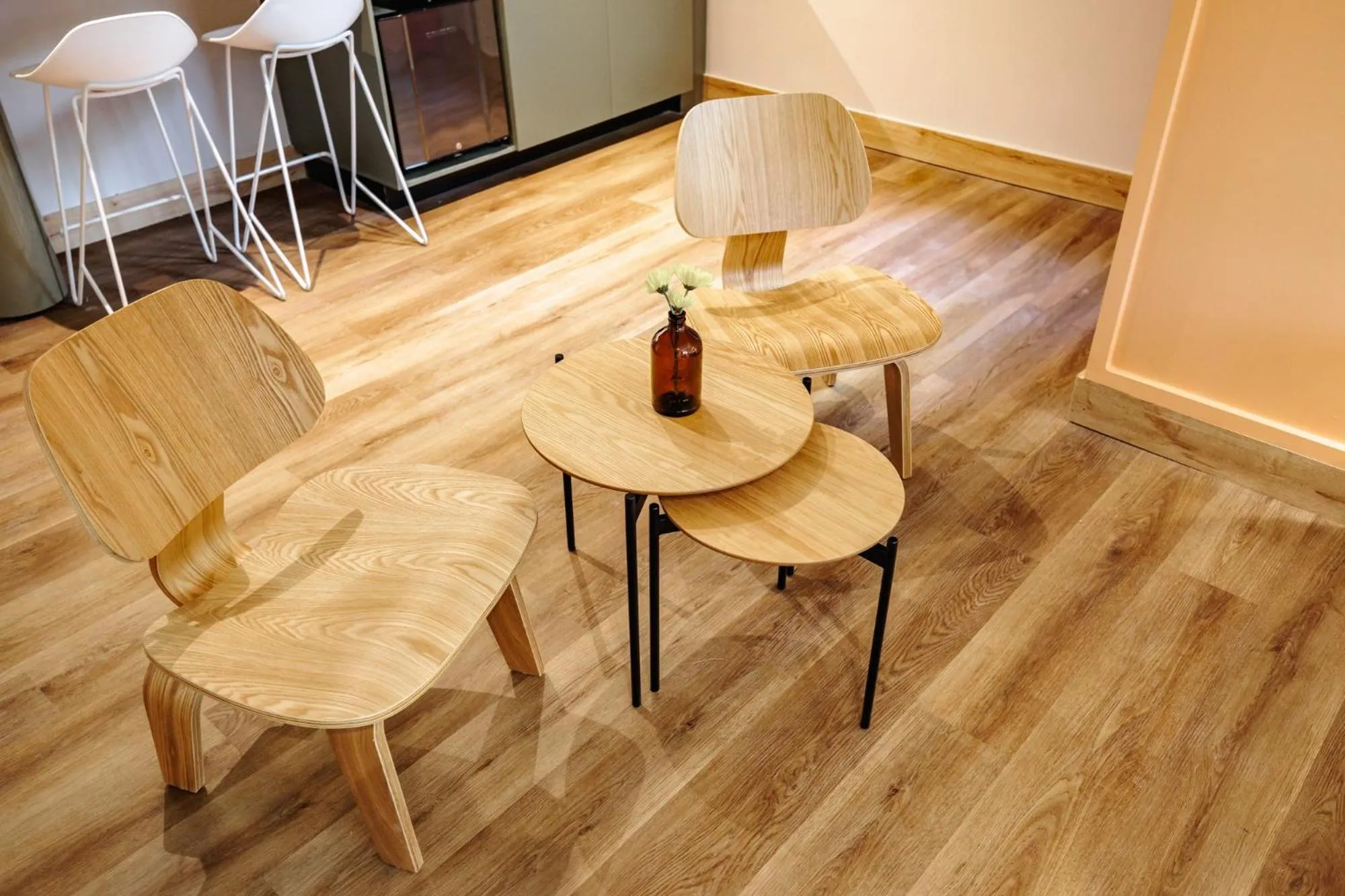 Seating area in The Somos Central Hotel Poblado