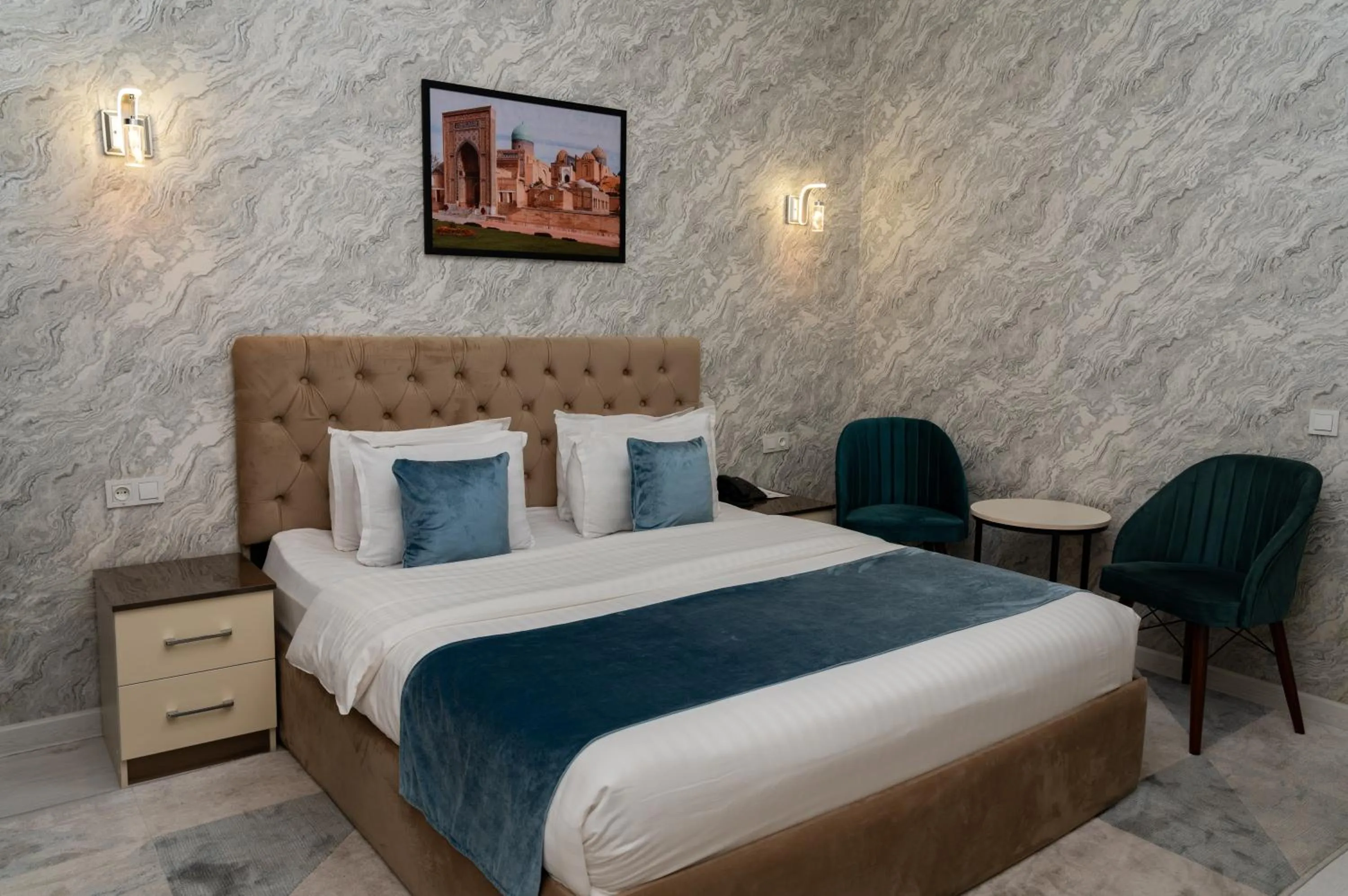 Bed in The Tower Hotel Tashkent by HotelPro Group