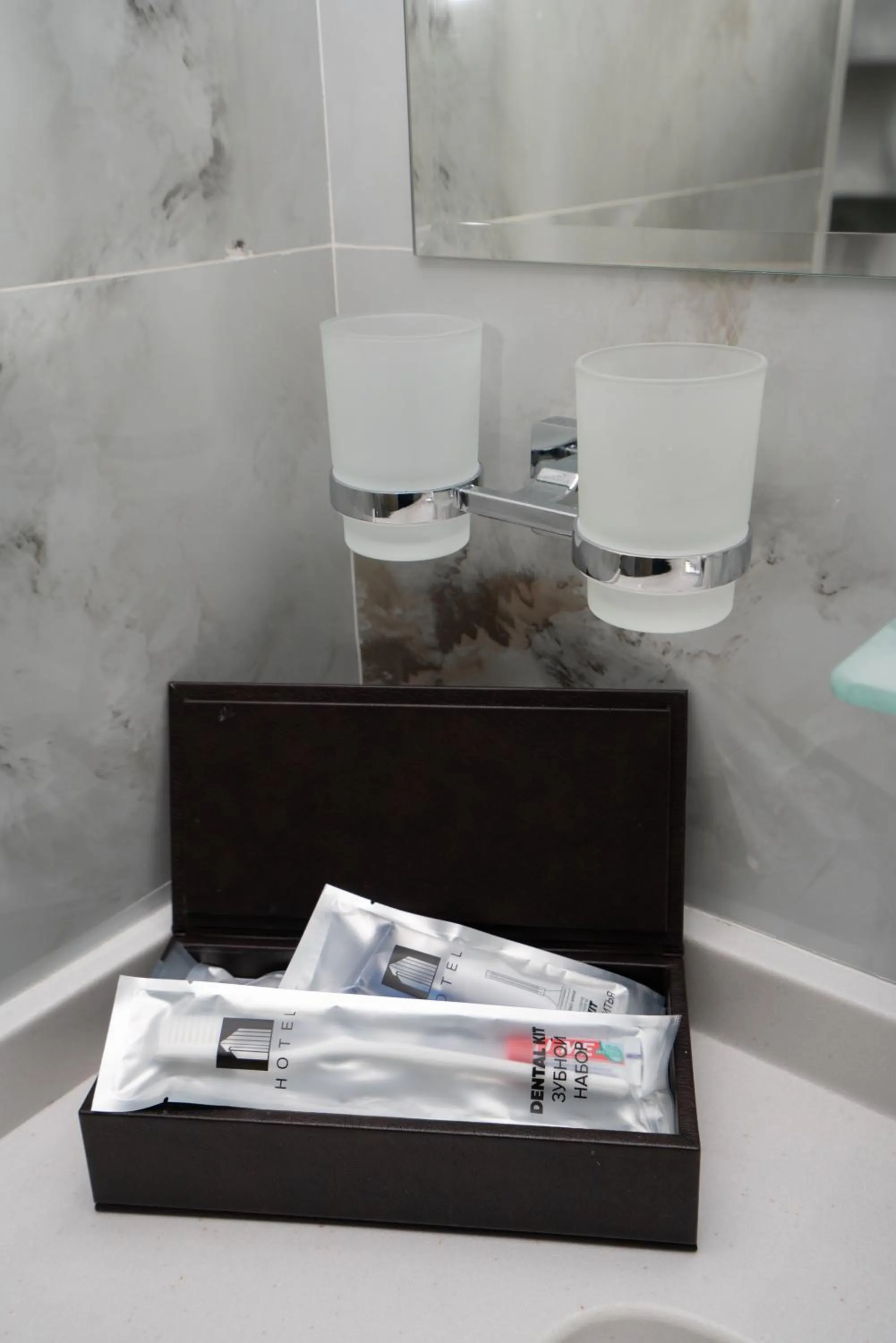 Bathroom in The Tower Hotel Tashkent by HotelPro Group