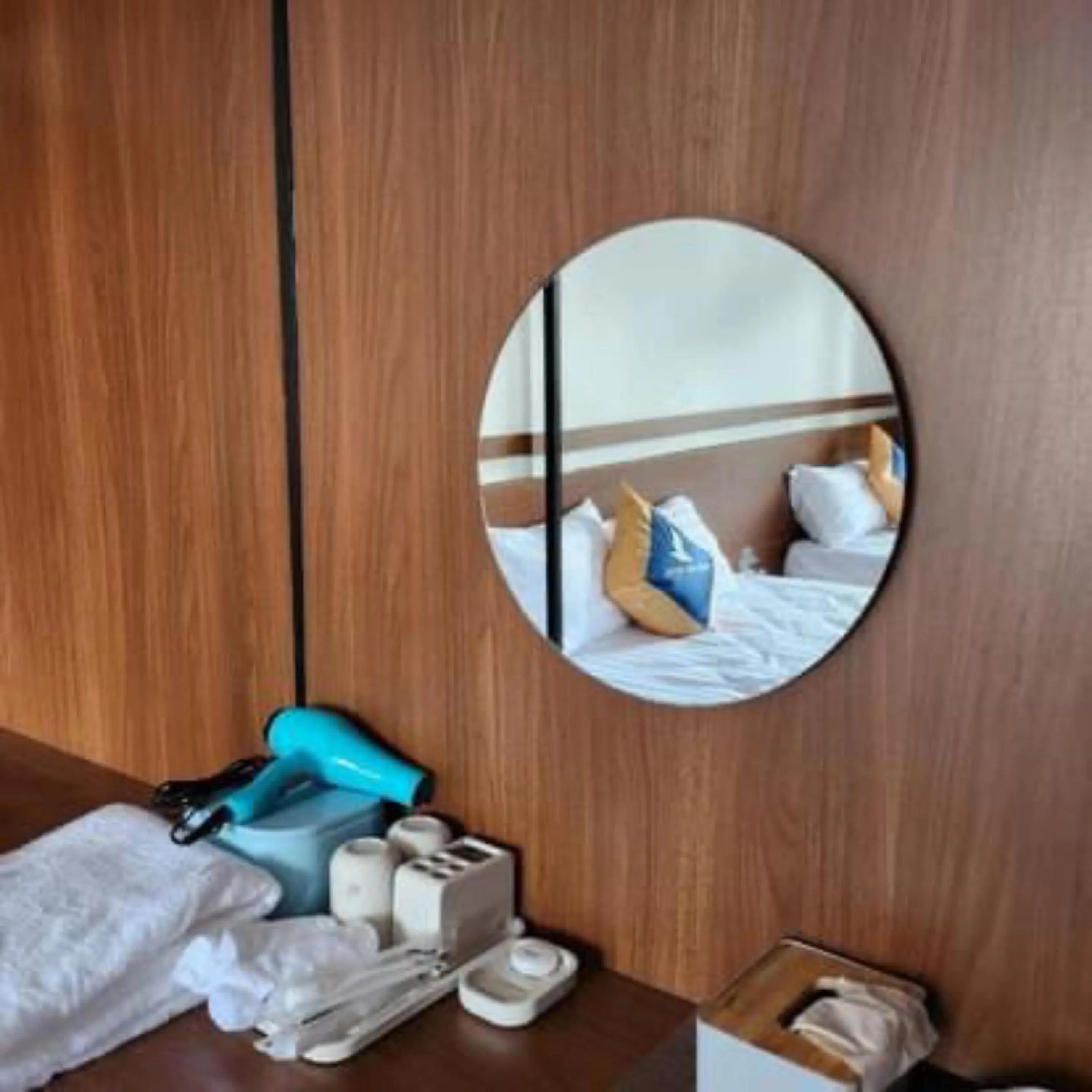 Bed in THIÊN NGA HOTEL