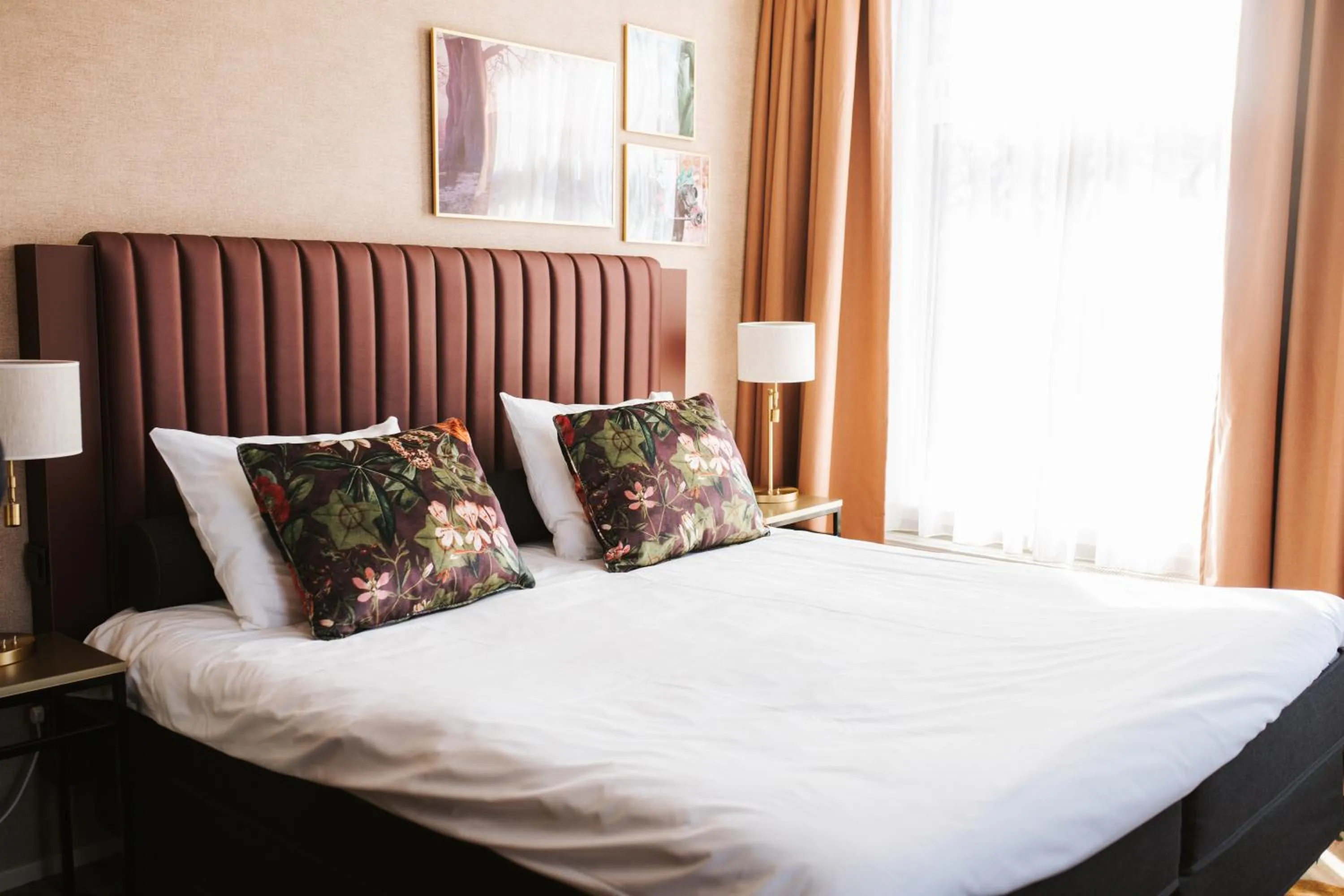 Bed in Hotel Wesseling