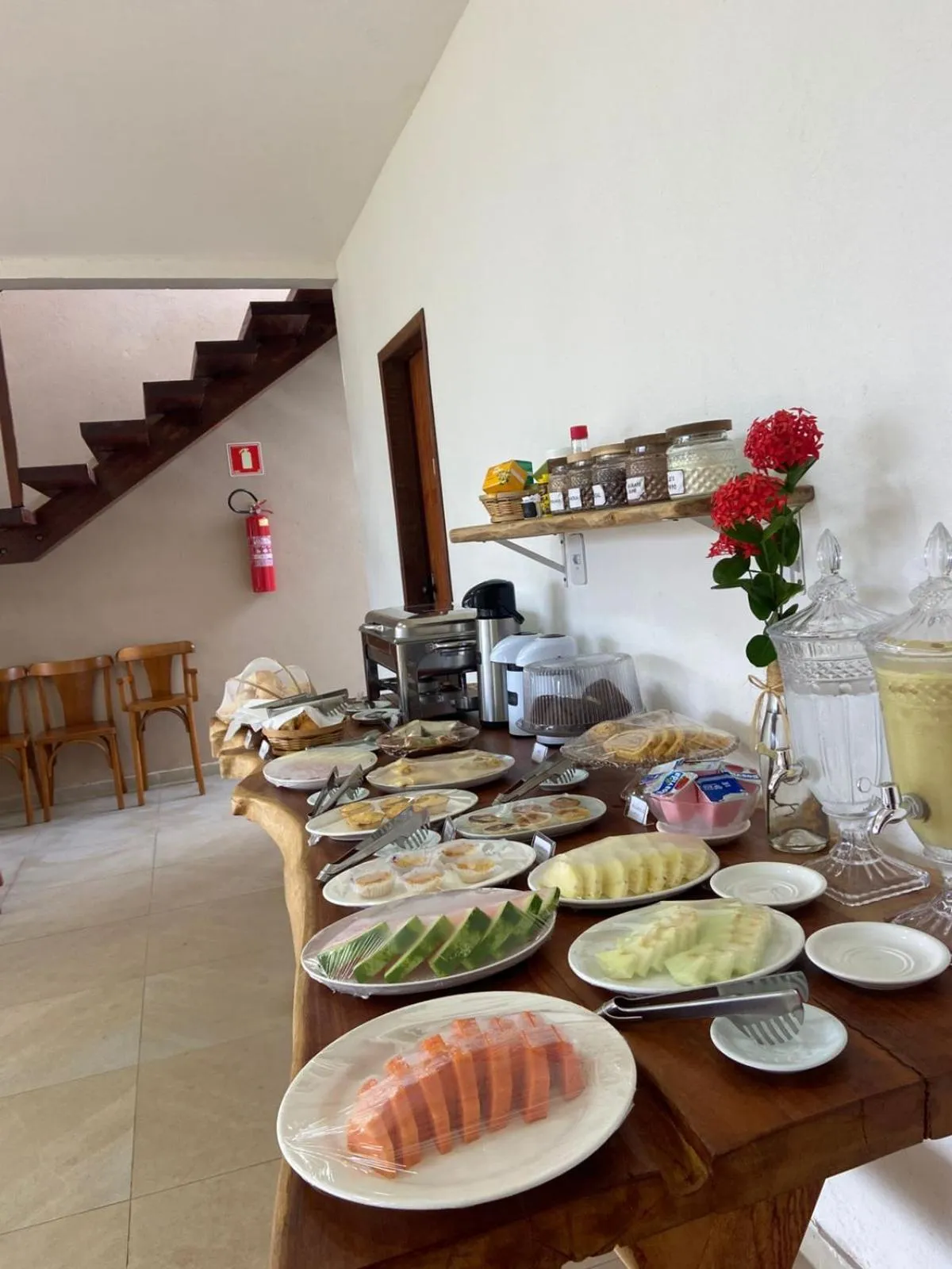 Breakfast in Pousada Canouan