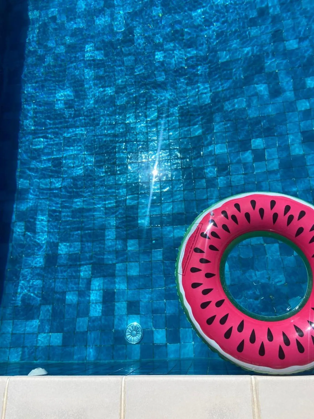 Pool view in Pousada Canouan