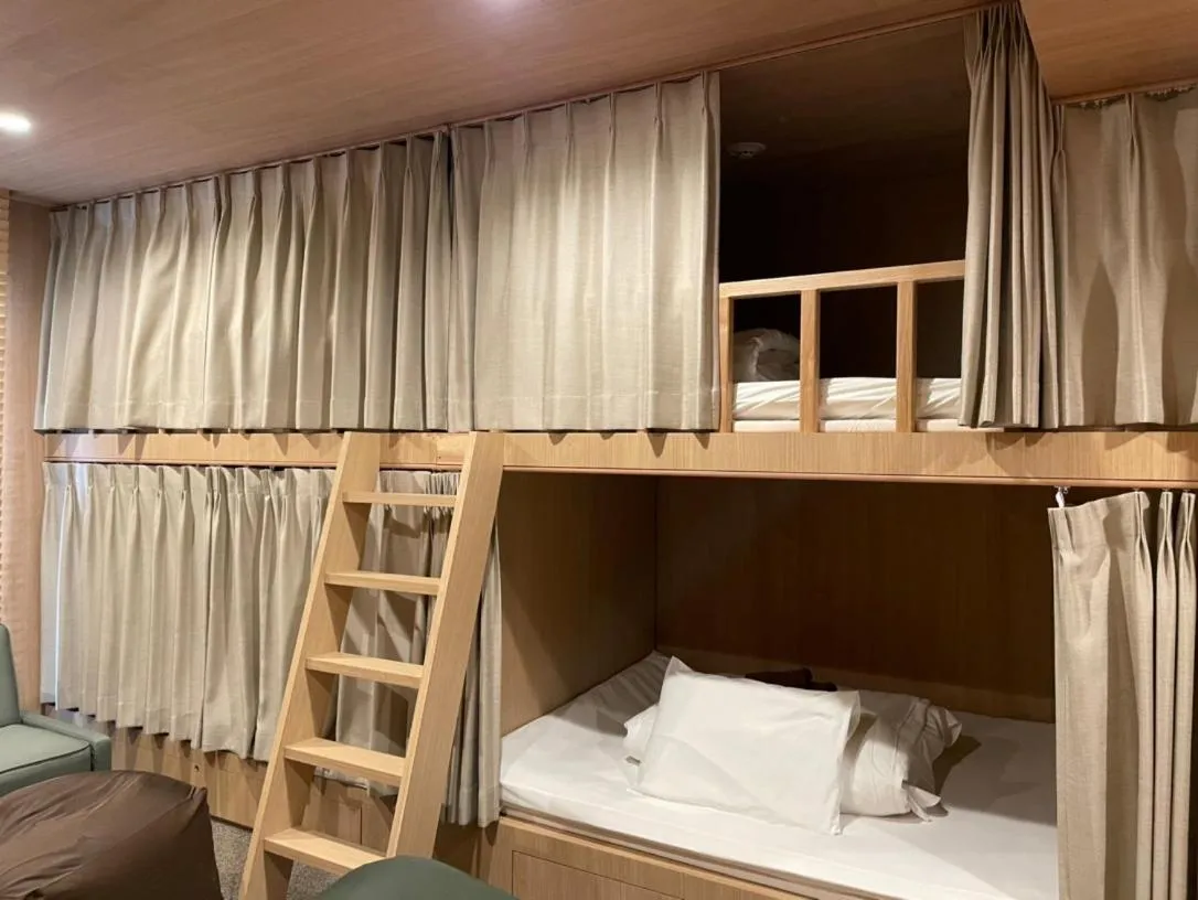 Bed in THE BONDS HOTEL TOKYO