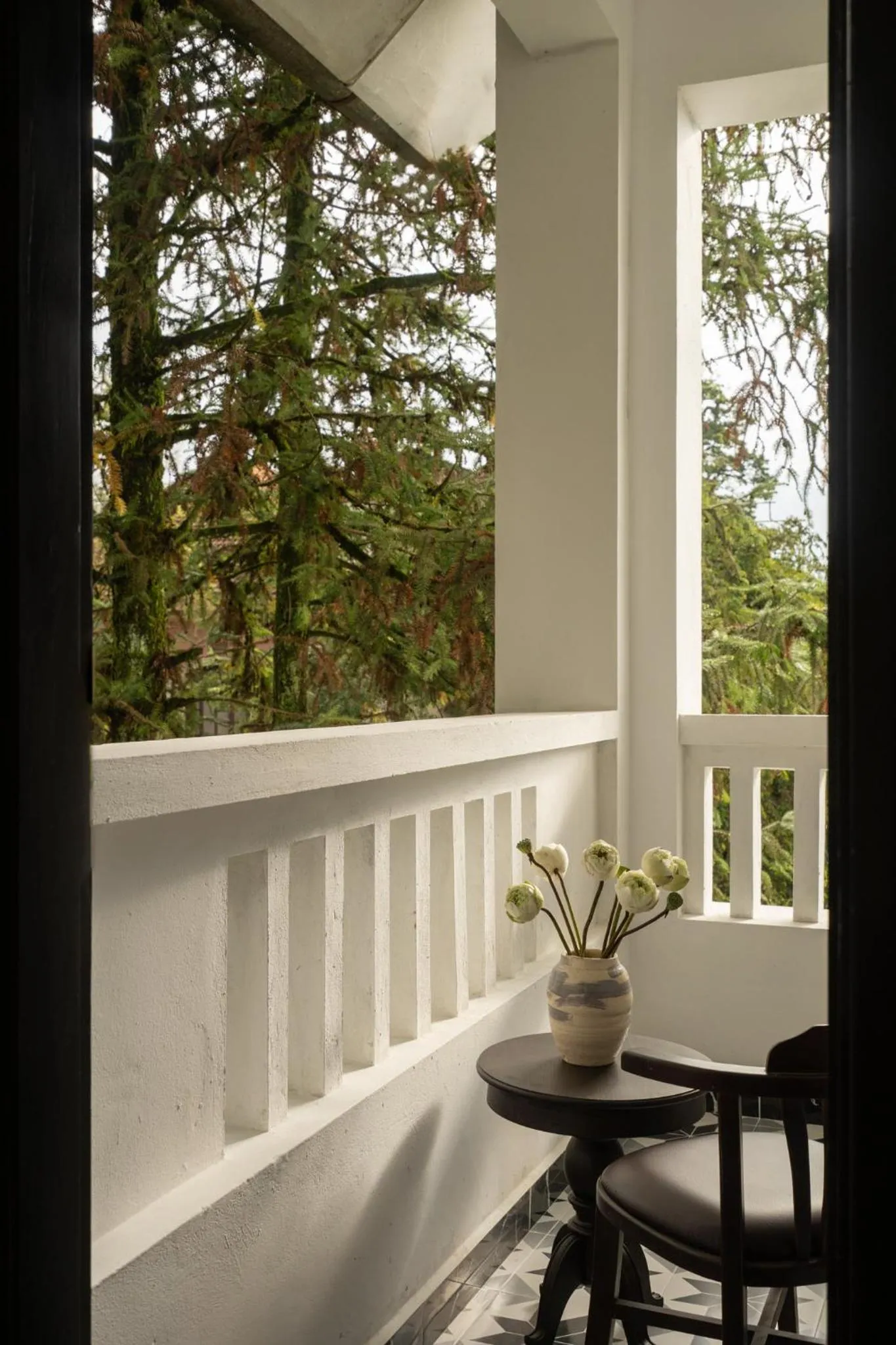 Balcony/Terrace in The Gate Boutique Hotel Sapa