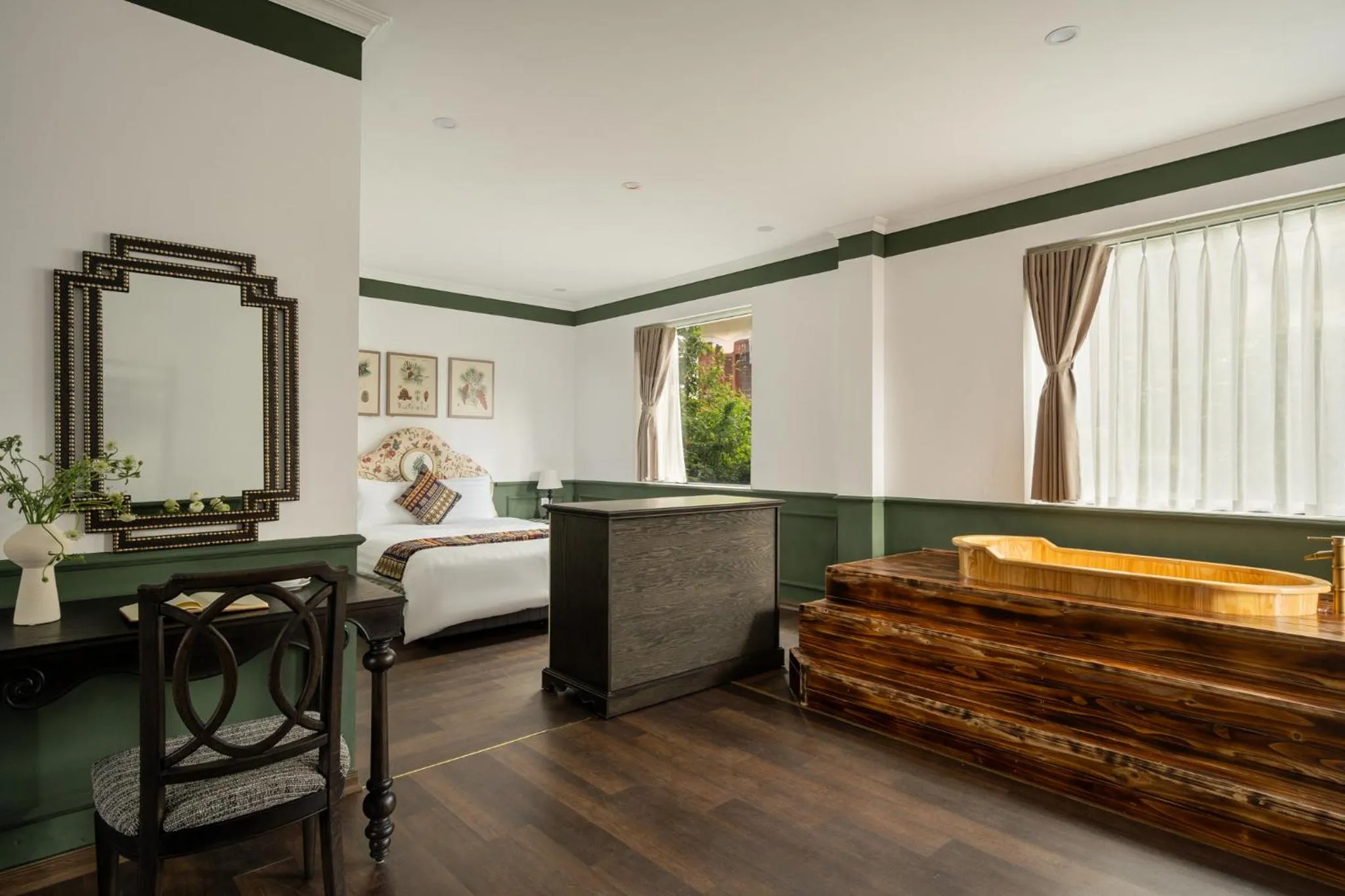 Photo of the whole room in The Gate Boutique Hotel Sapa