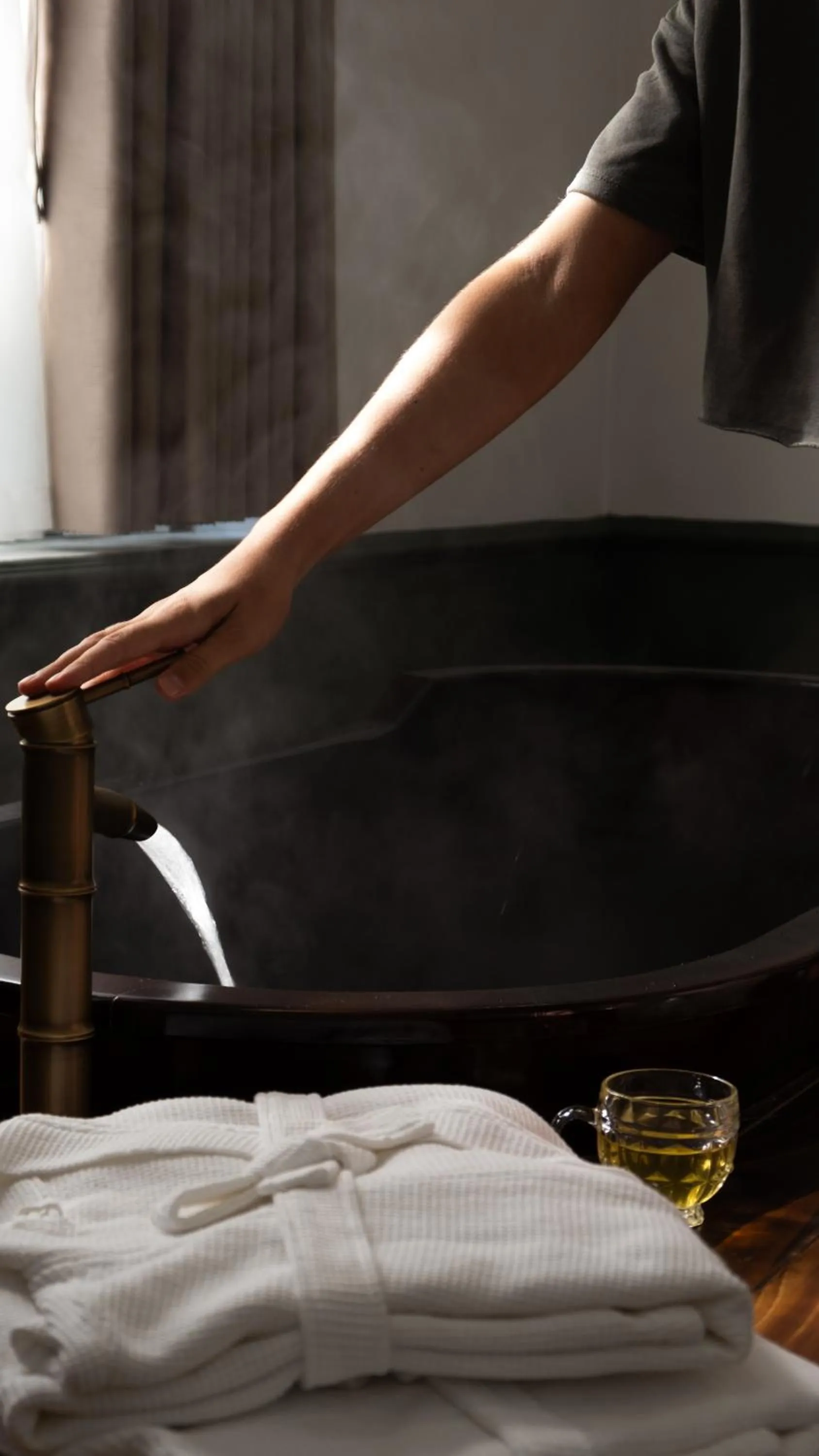 Bath in The Gate Boutique Hotel Sapa