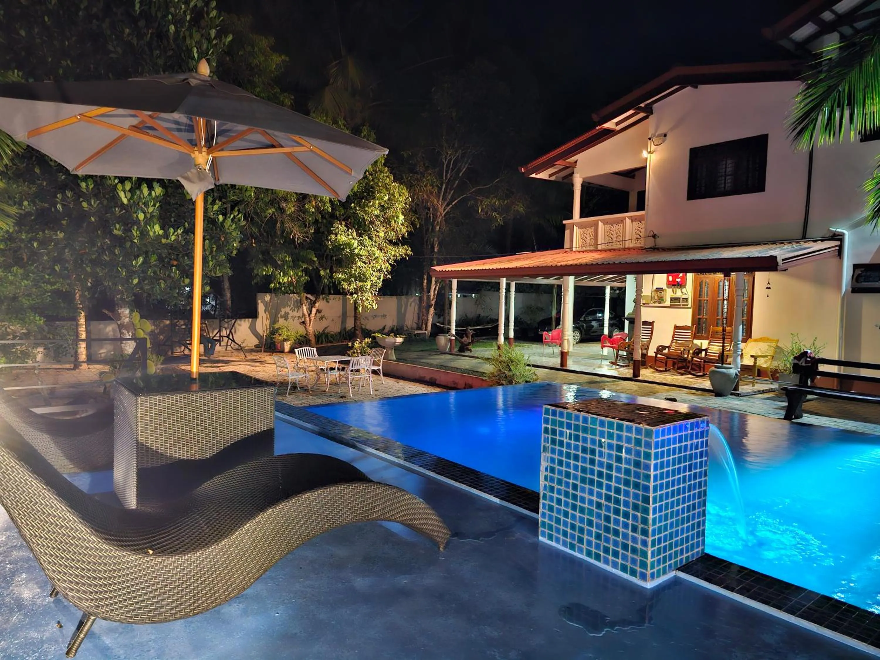 Swimming pool in Ellakanda Nature Villa