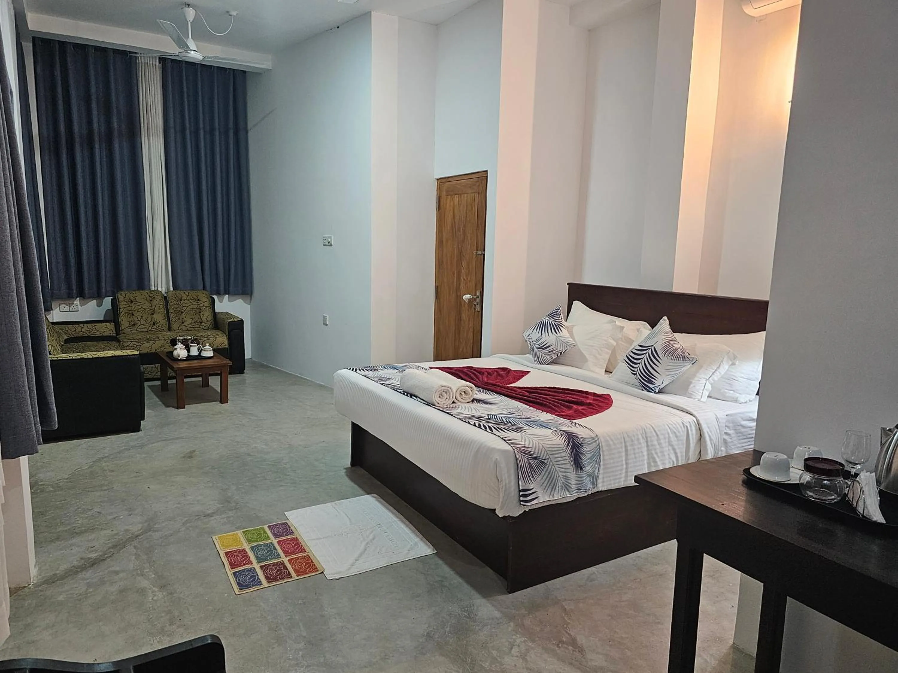 Seating area, Bed in Ellakanda Nature Villa