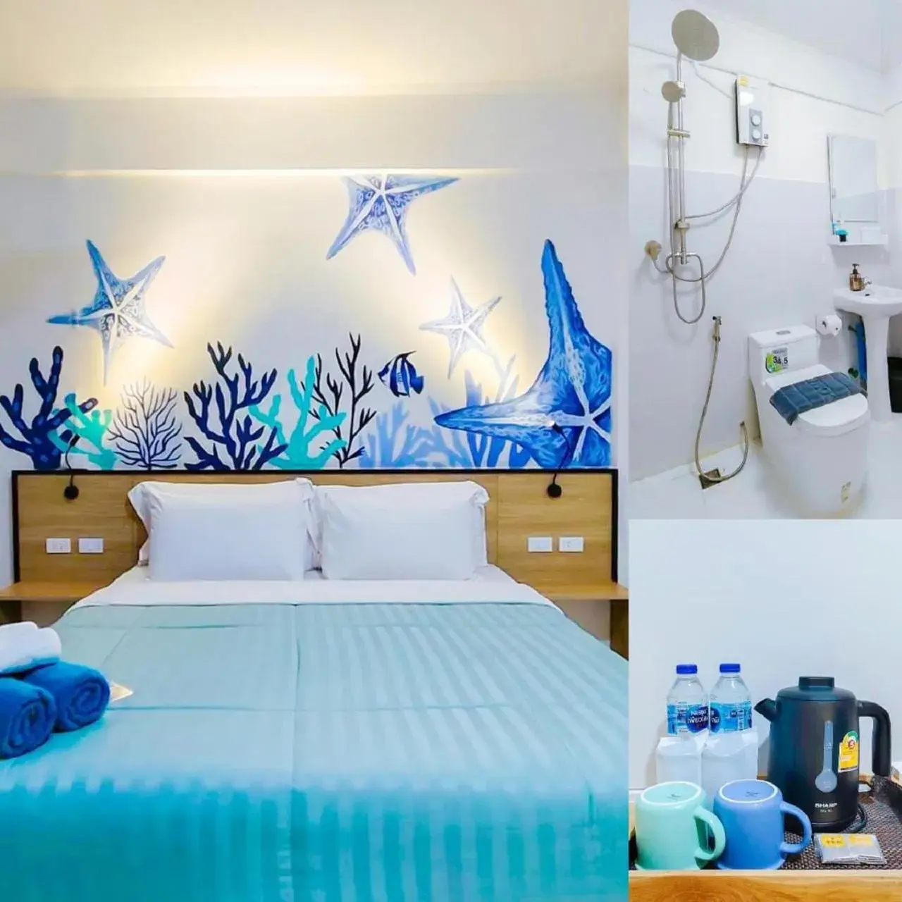 Deluxe Double Room in Touch Sea Boutique Hotel&Bistro Deluxe Double Room in Touch Sea Boutique Hotel&Bistro