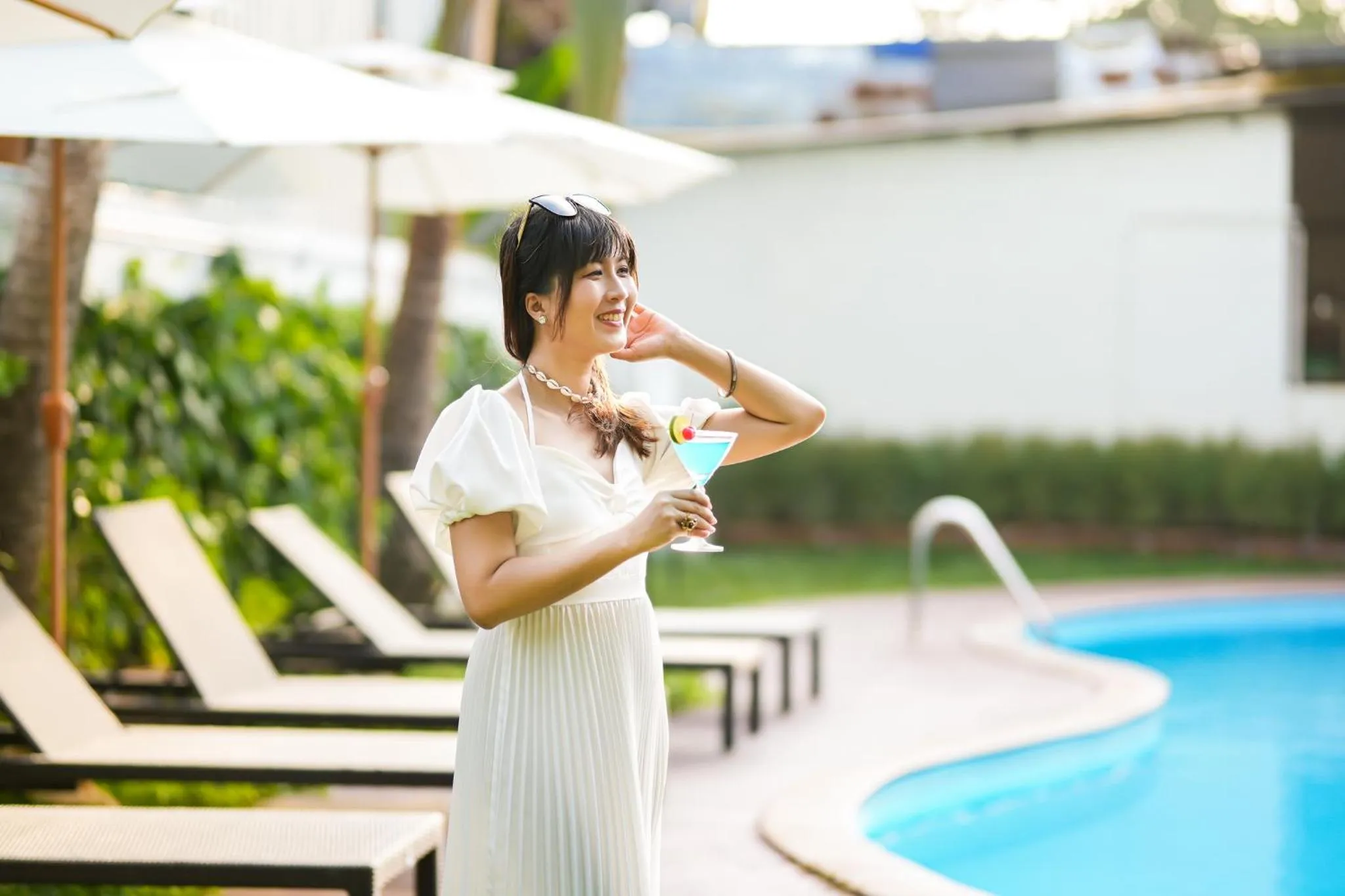 Swimming pool in Touch Sea Boutique Hotel&Bistro