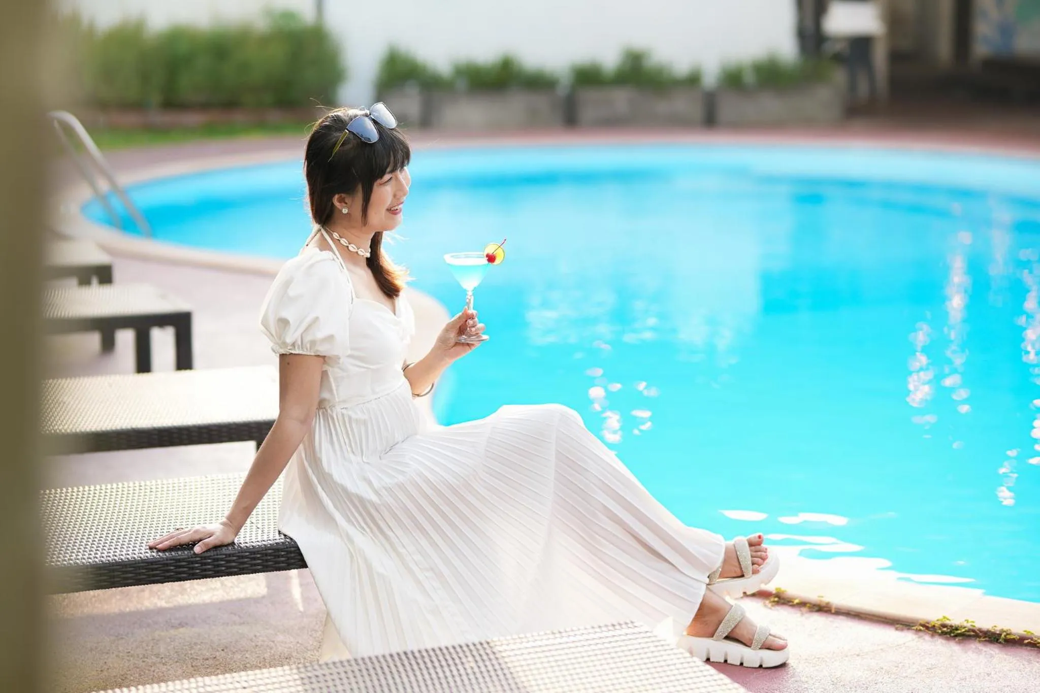 Swimming pool in Touch Sea Boutique Hotel&Bistro