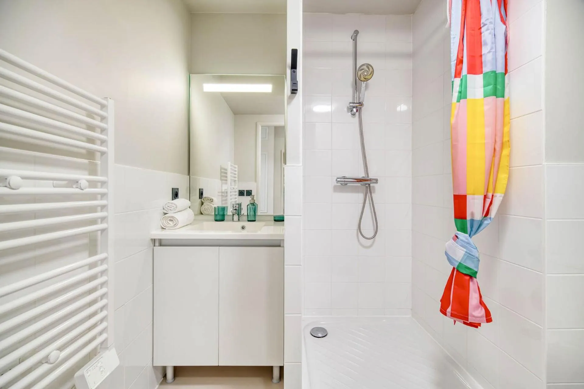 Shower in Appart'hôtel Toulouse Zénith