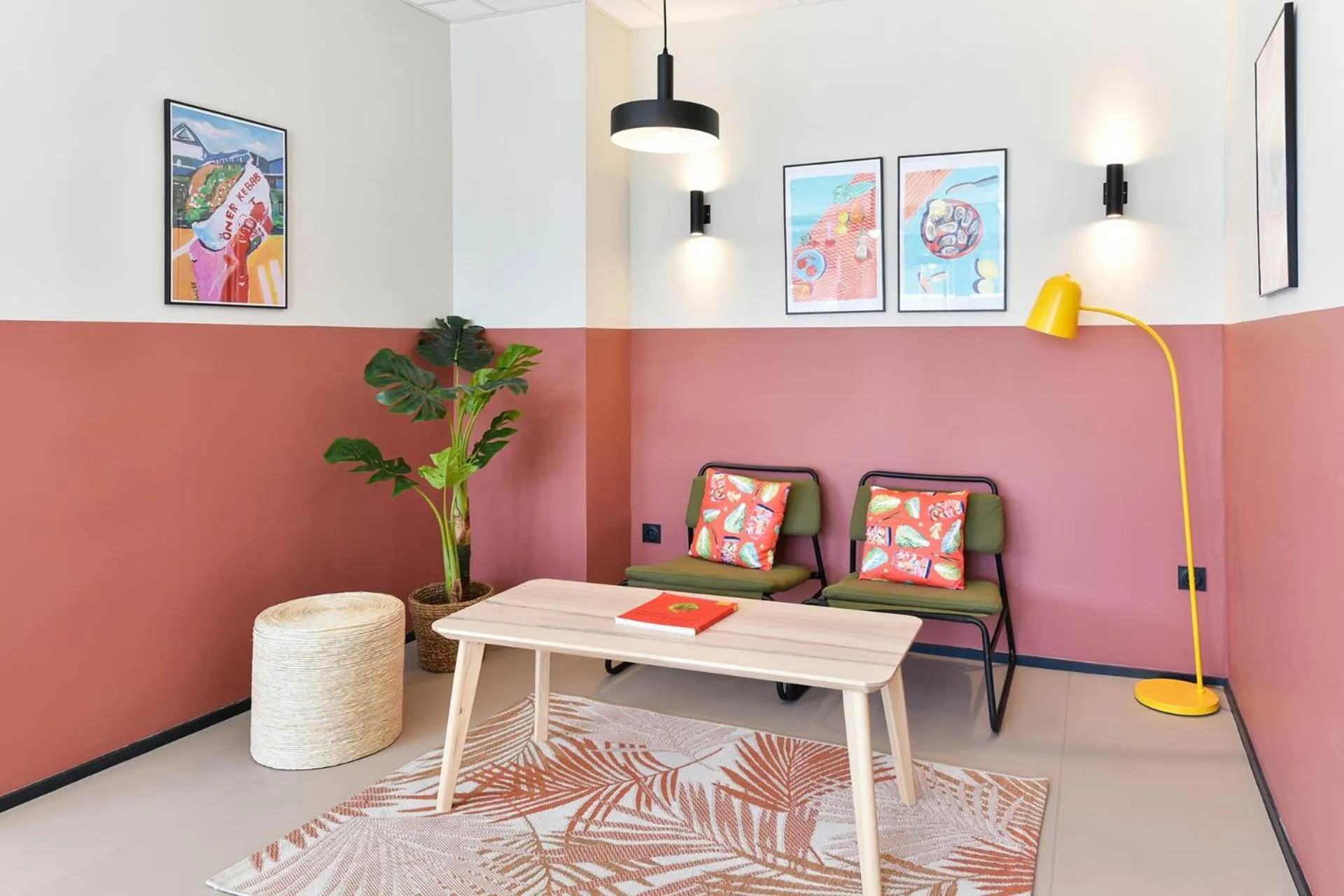 Lobby or reception in Appart'hôtel Toulouse Zénith