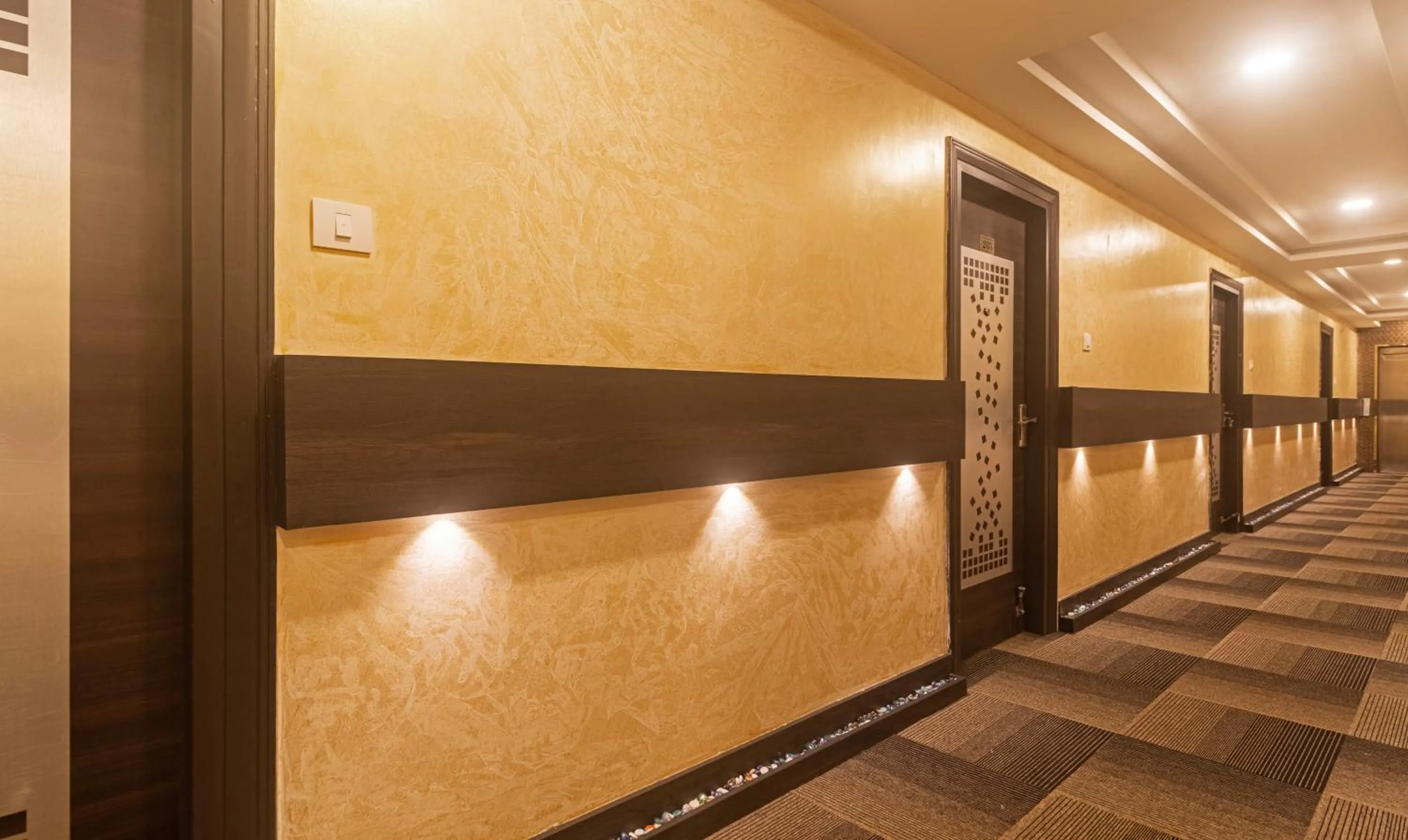 Lobby or reception in Treebo Address Inn Jubilee Hills