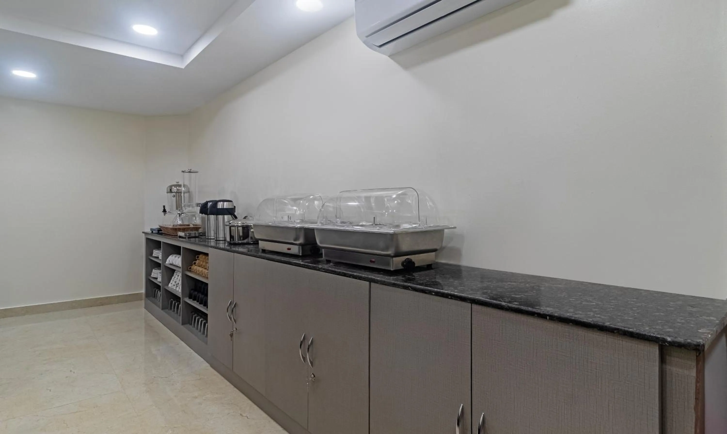 Dining area in Treebo Address Inn Jubilee Hills