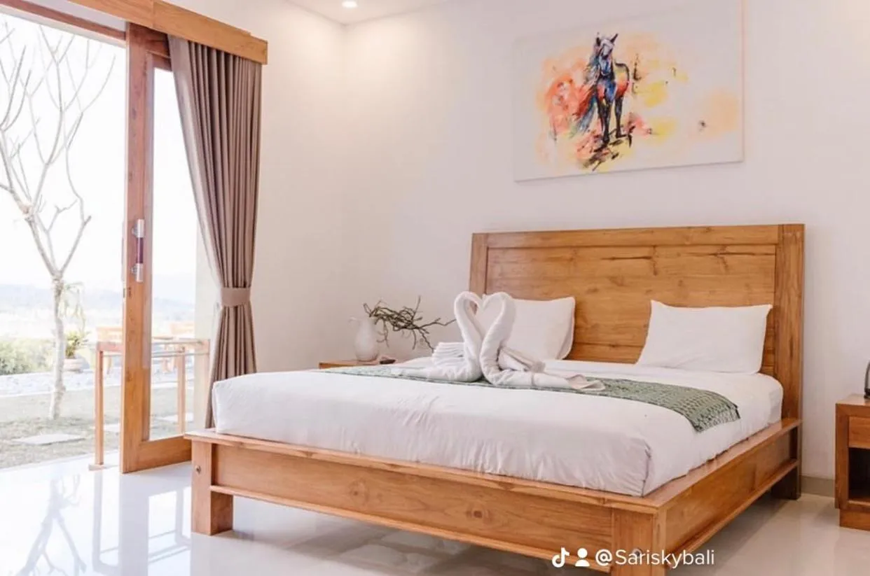 Bed in Sari Sky Bali